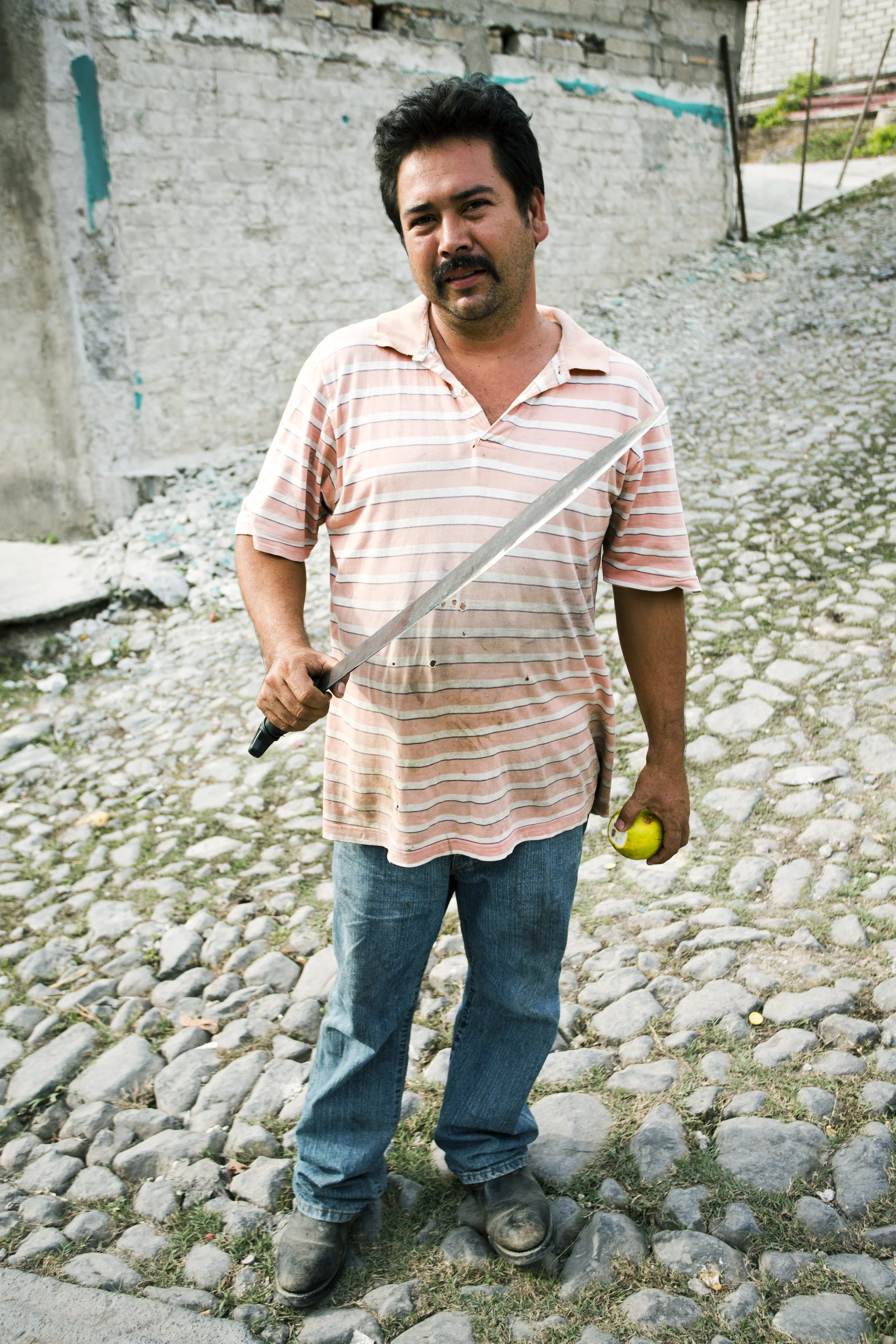 Mexico January 2013 132; Mexican With Machete Photo by Vito Fun.jpg