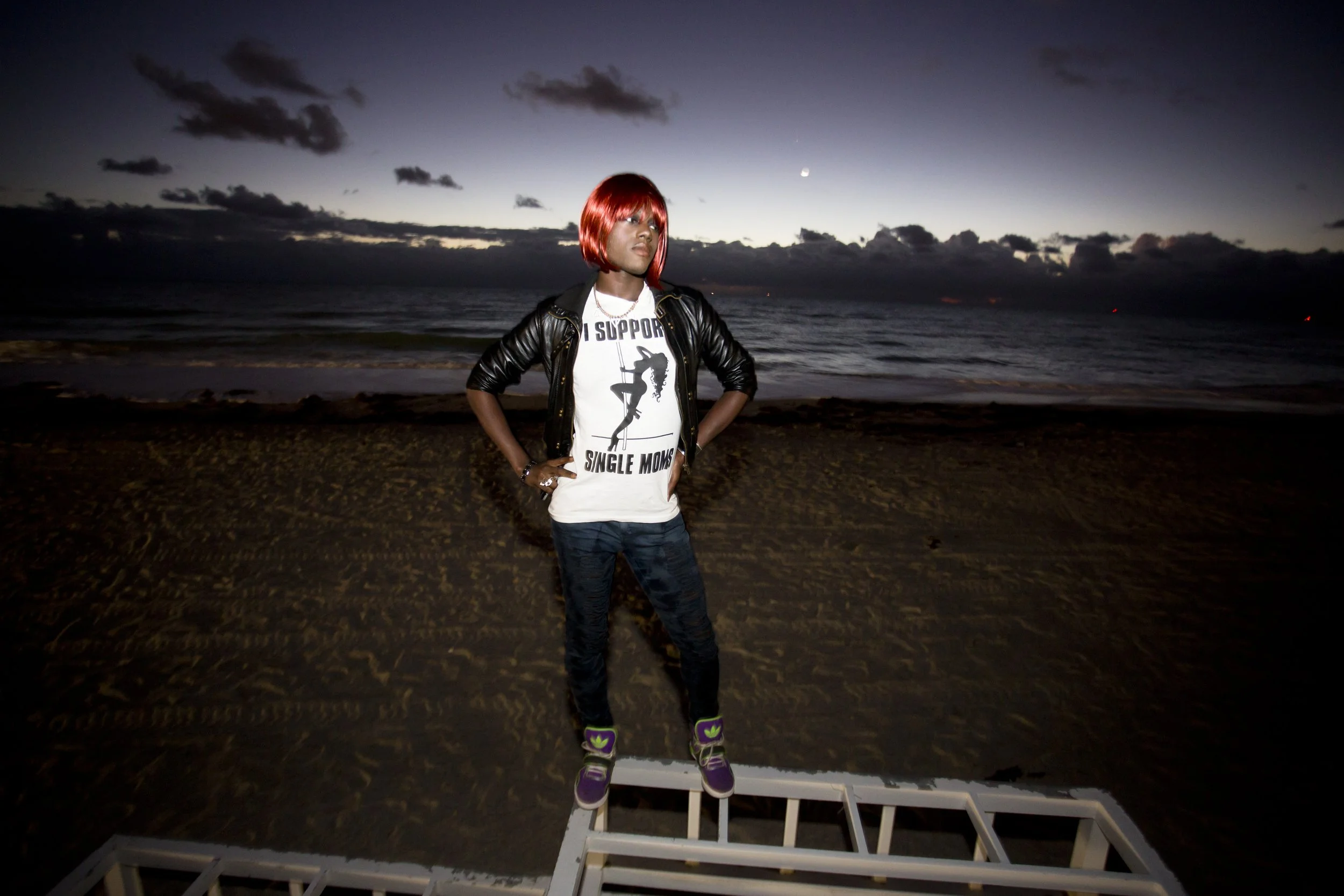Miami Art Basel 2013 9; Trans Beach Sunrise.JPG
