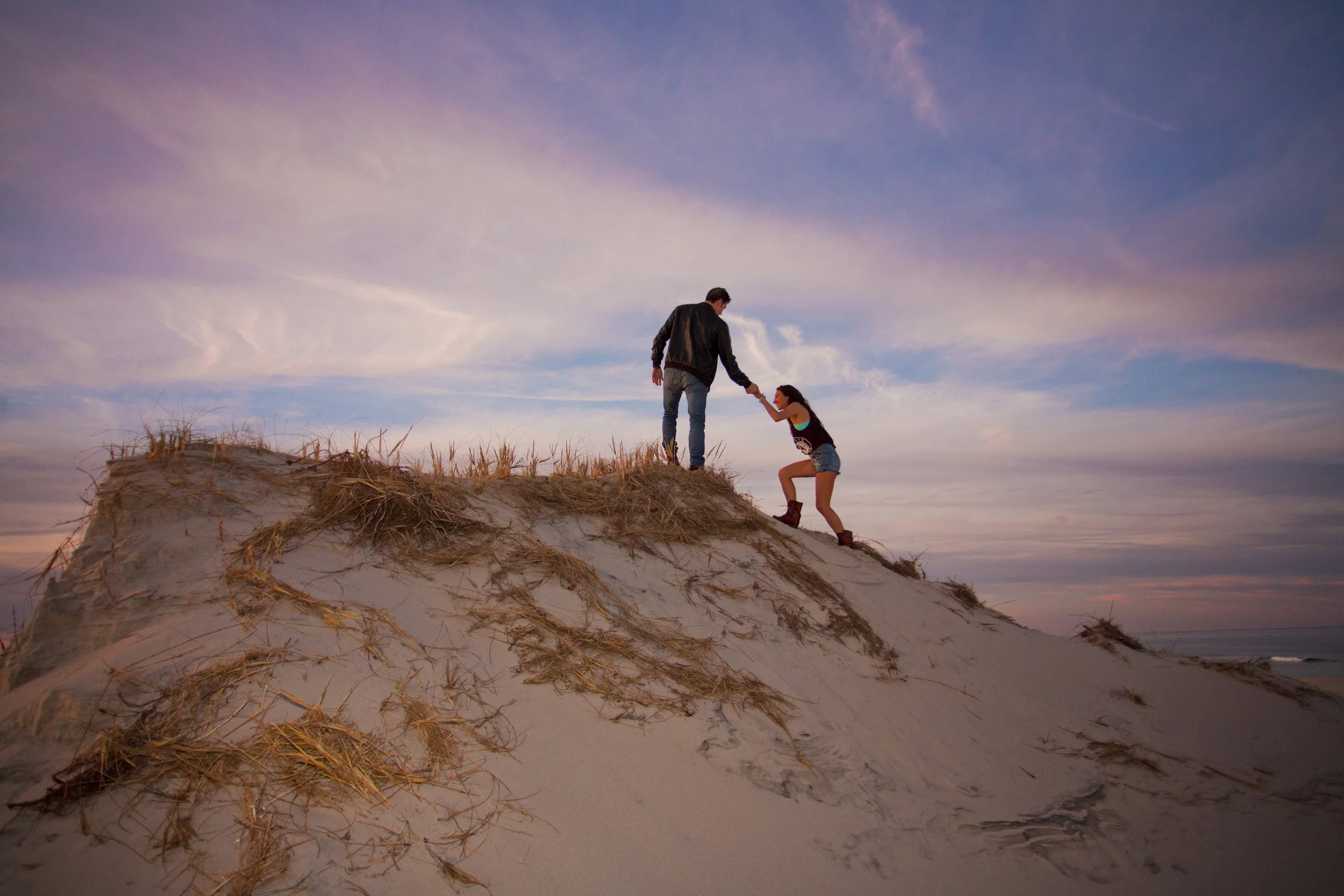 My Favorite Mistake - Kris Alberts Production Stills 63; Sunset Dune Beach Walk.JPG