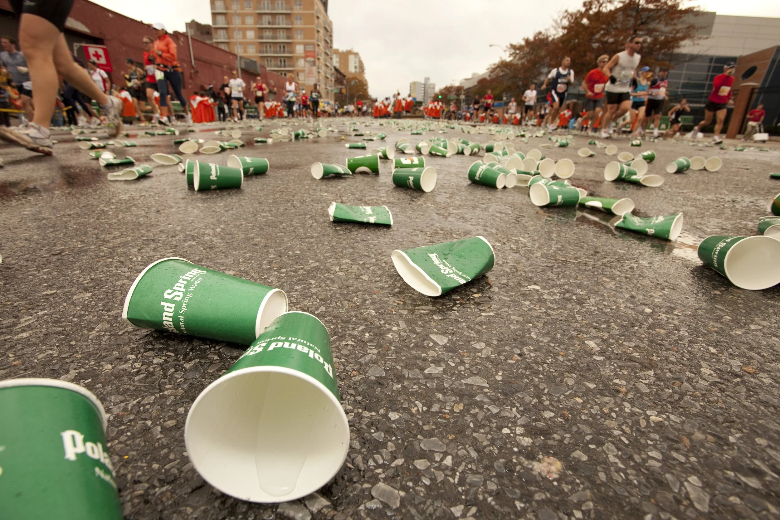 New York City Marathon 2009; Street 1 From Below.jpg