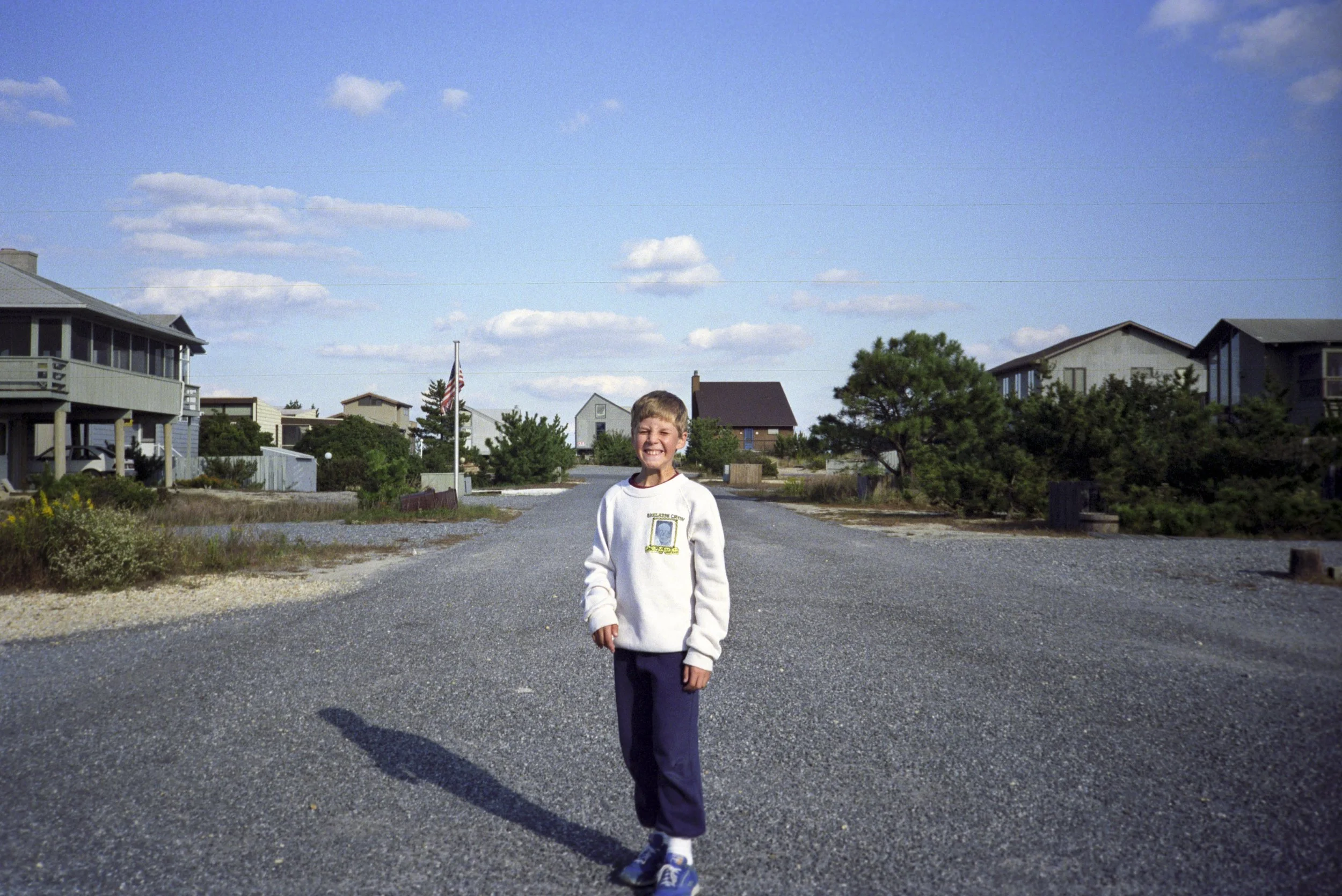 Fenwick Island Delaware October 1989; Mom Mike Road.jpg