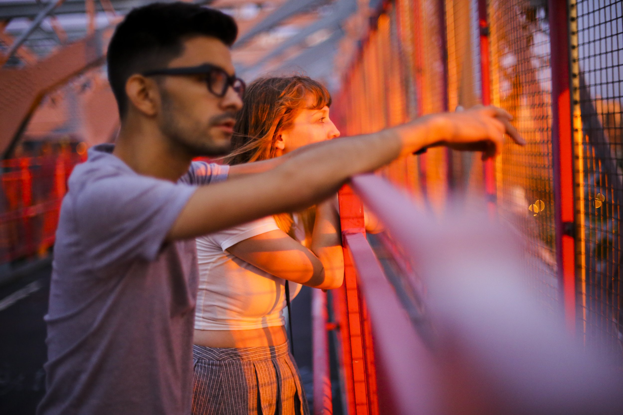 Sunrise Over The Williamsburg Bridge 3.JPG