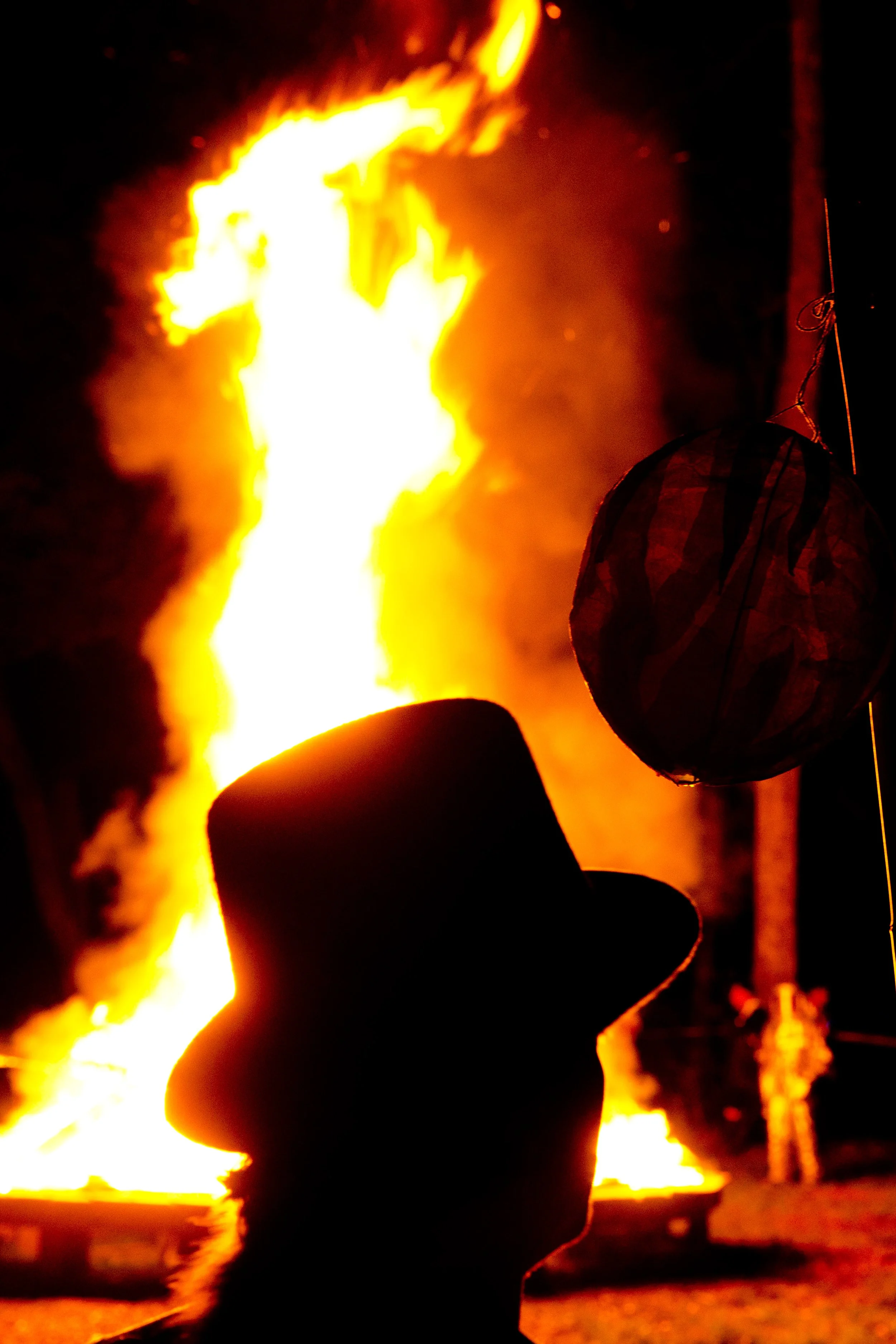 Emergence Burn 2019 Charleston 78; Saturday Night Burn Silhouette Fire.JPG