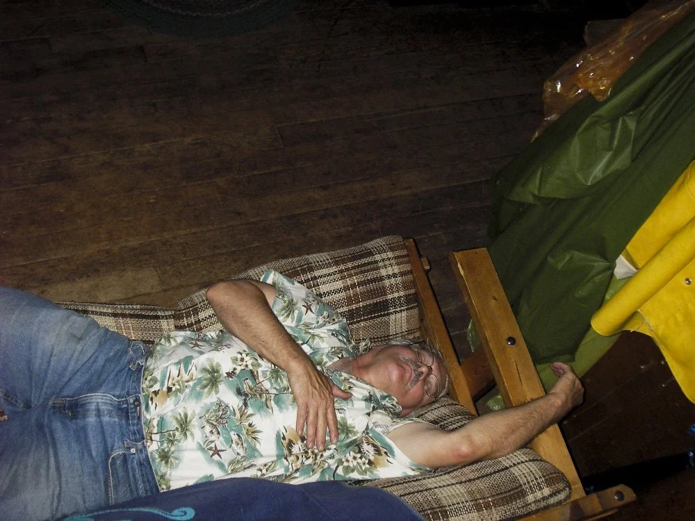 Adirondacks 2005; Tony Sleeping.JPG