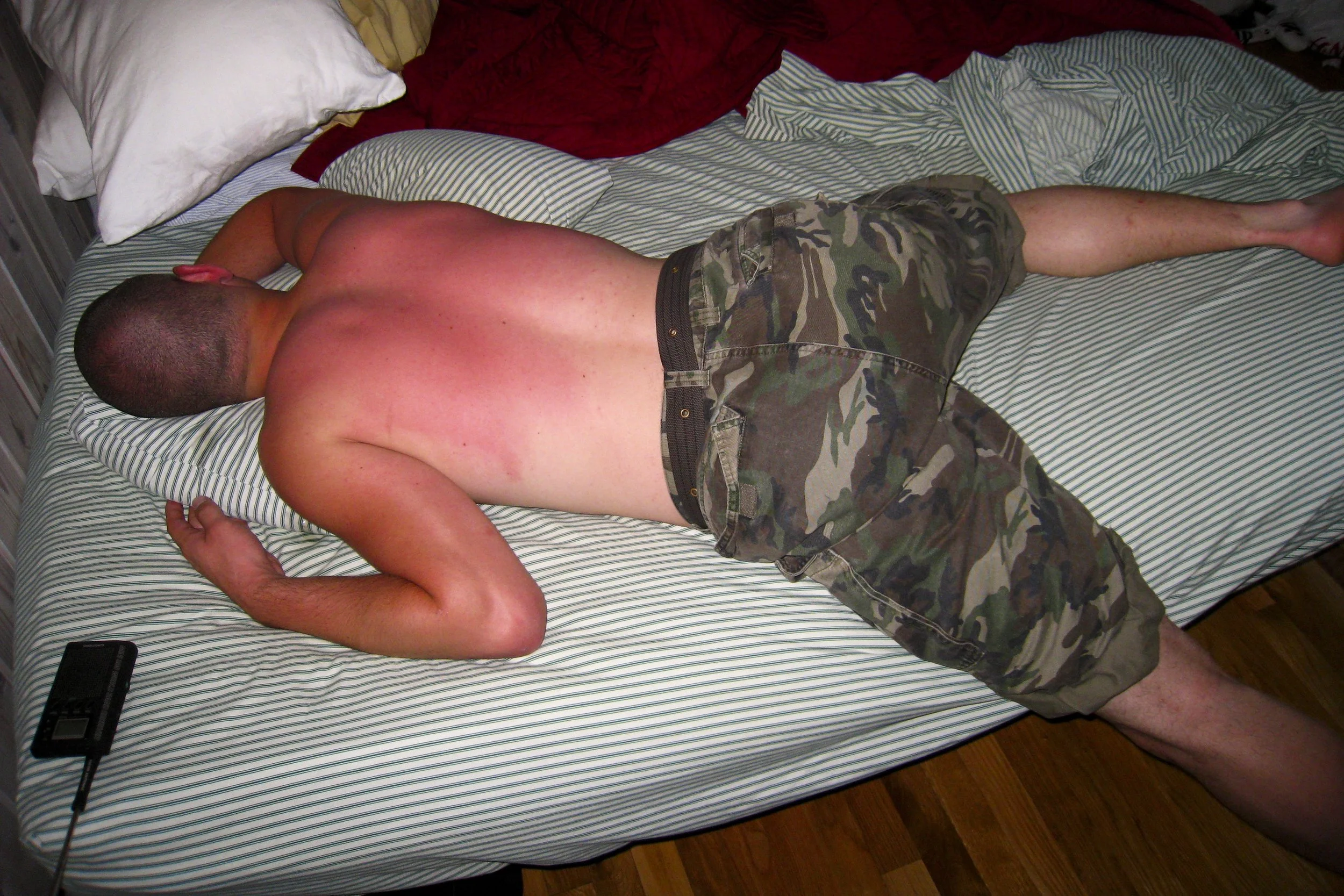 Fire Island Pines August 8th - 10th 2008; Scotty Valentine Sleeping.JPG
