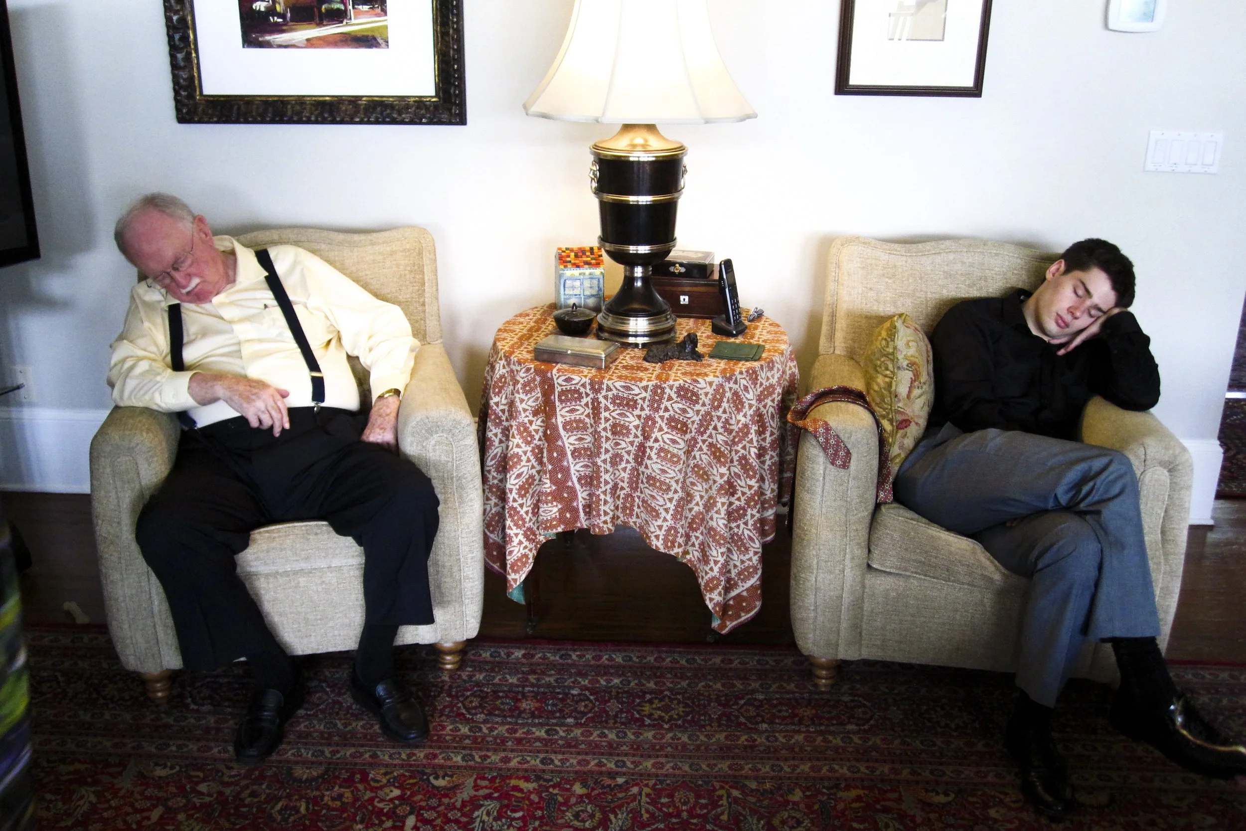 Florida Winter Park 6; Sleeping Tyler & Grandpa.JPG