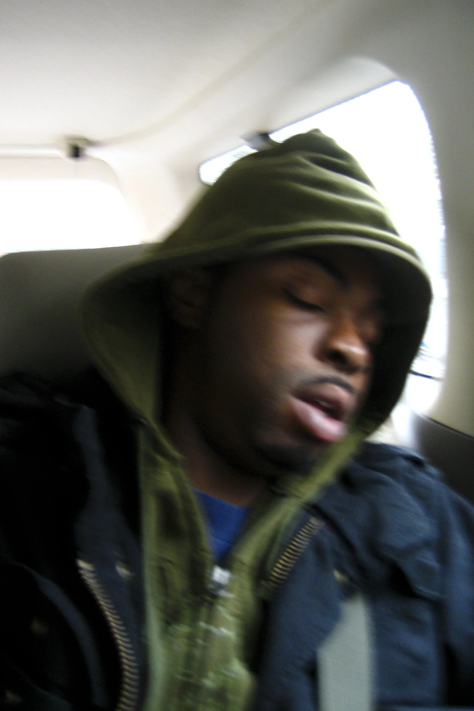 Jeff Spa; Jeff Sleeping Car.JPG