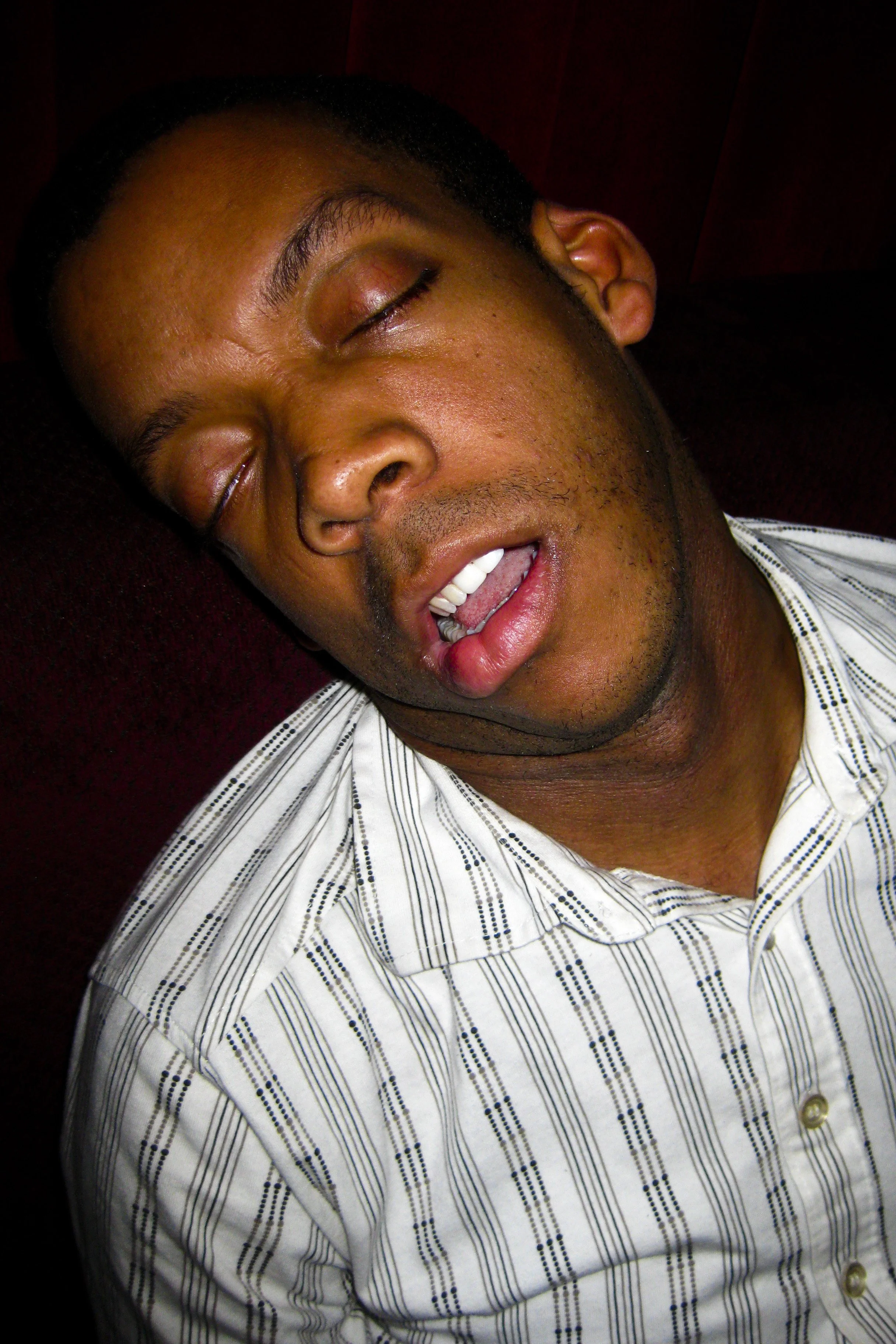 Krash October 12; Guy Sleeping.JPG