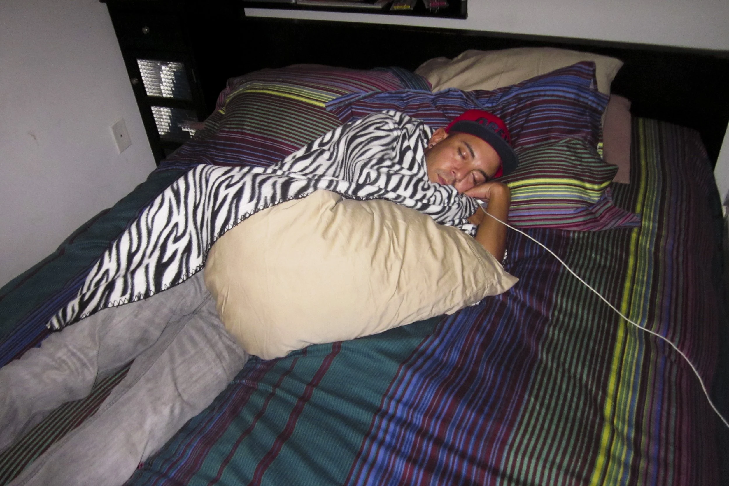 Mondo Passed Out With iPhone 2.JPG