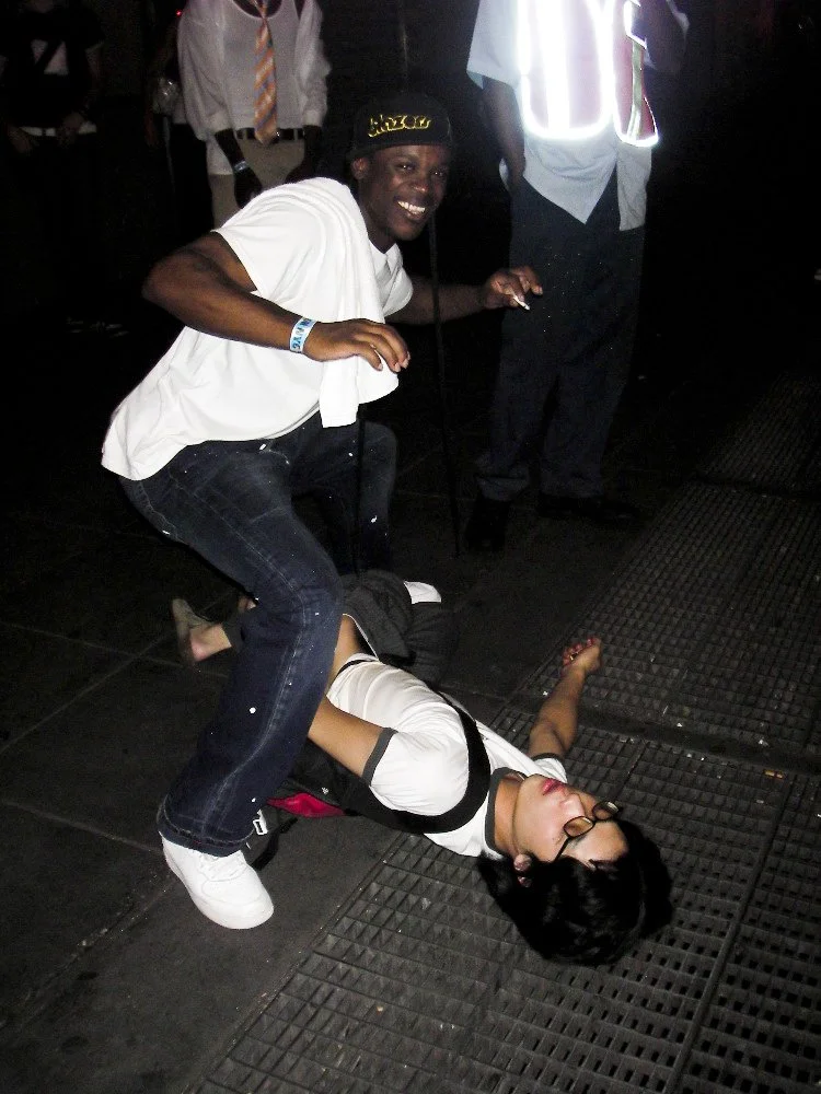 XL August 9th, 2005; Passed Out Guy and Homothug Streets.JPG