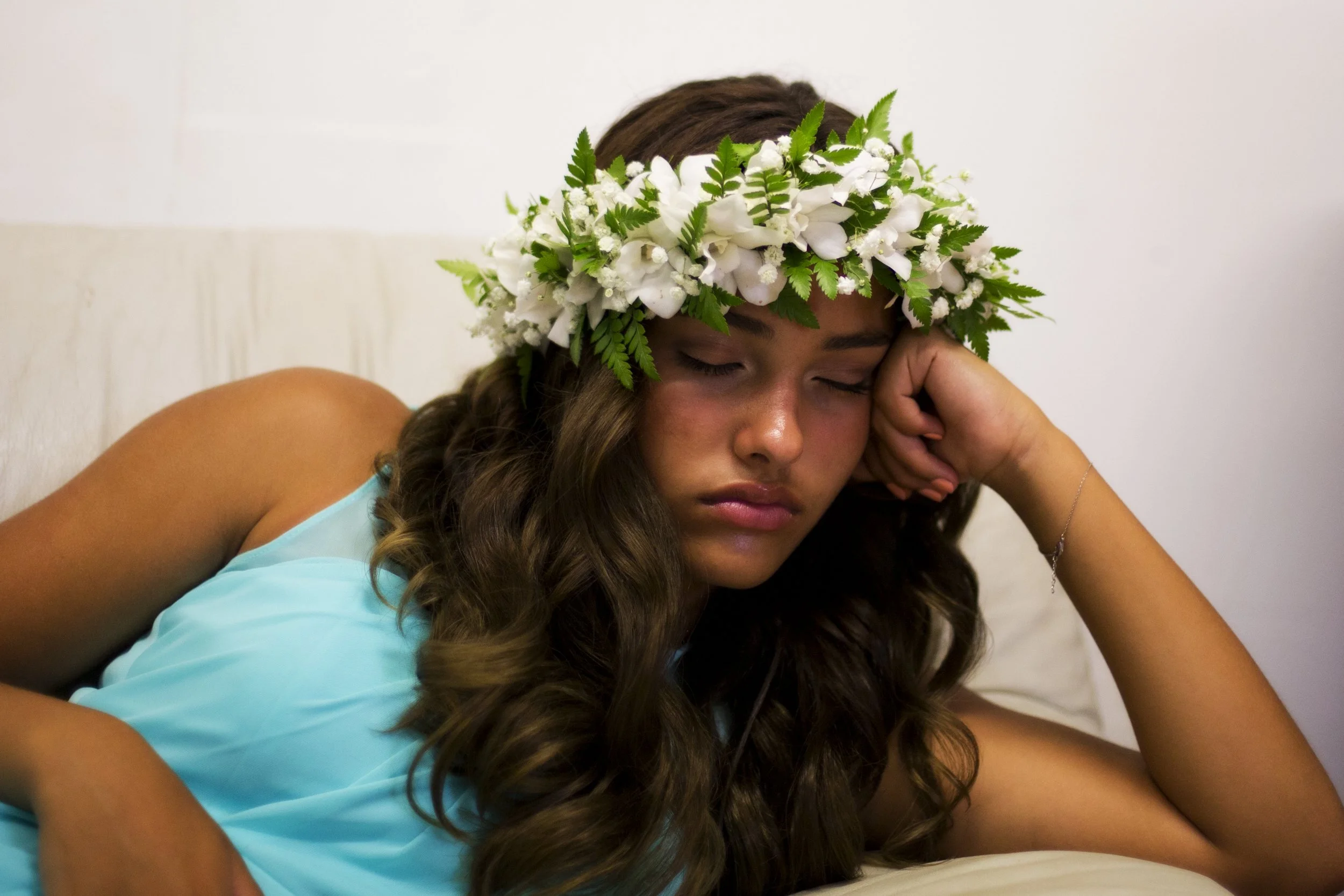 Yvette & Nick Wedding June 2016 60 Aisha Sleeping.jpg