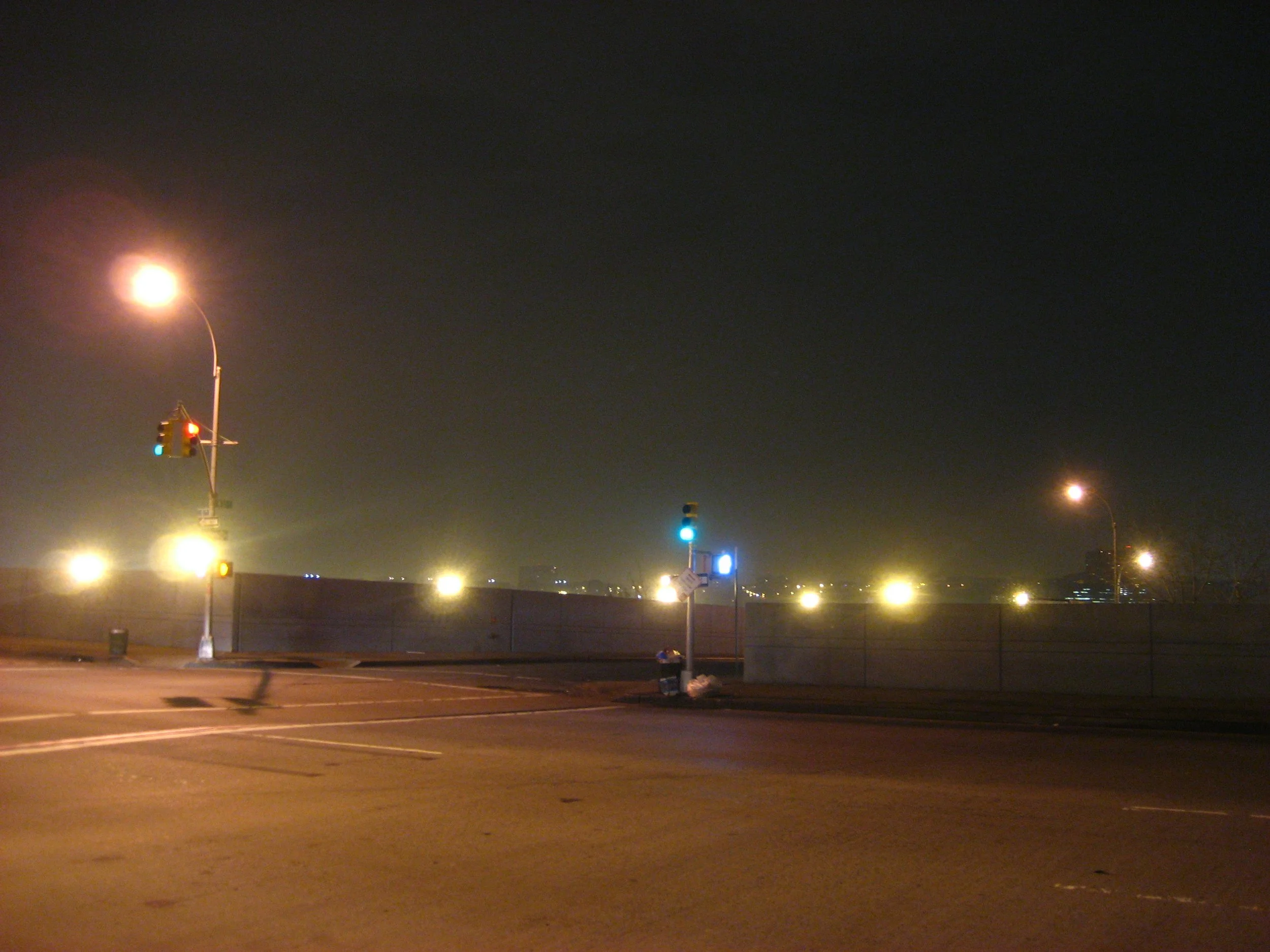 New York City Night West Side Yards At Night.JPG
