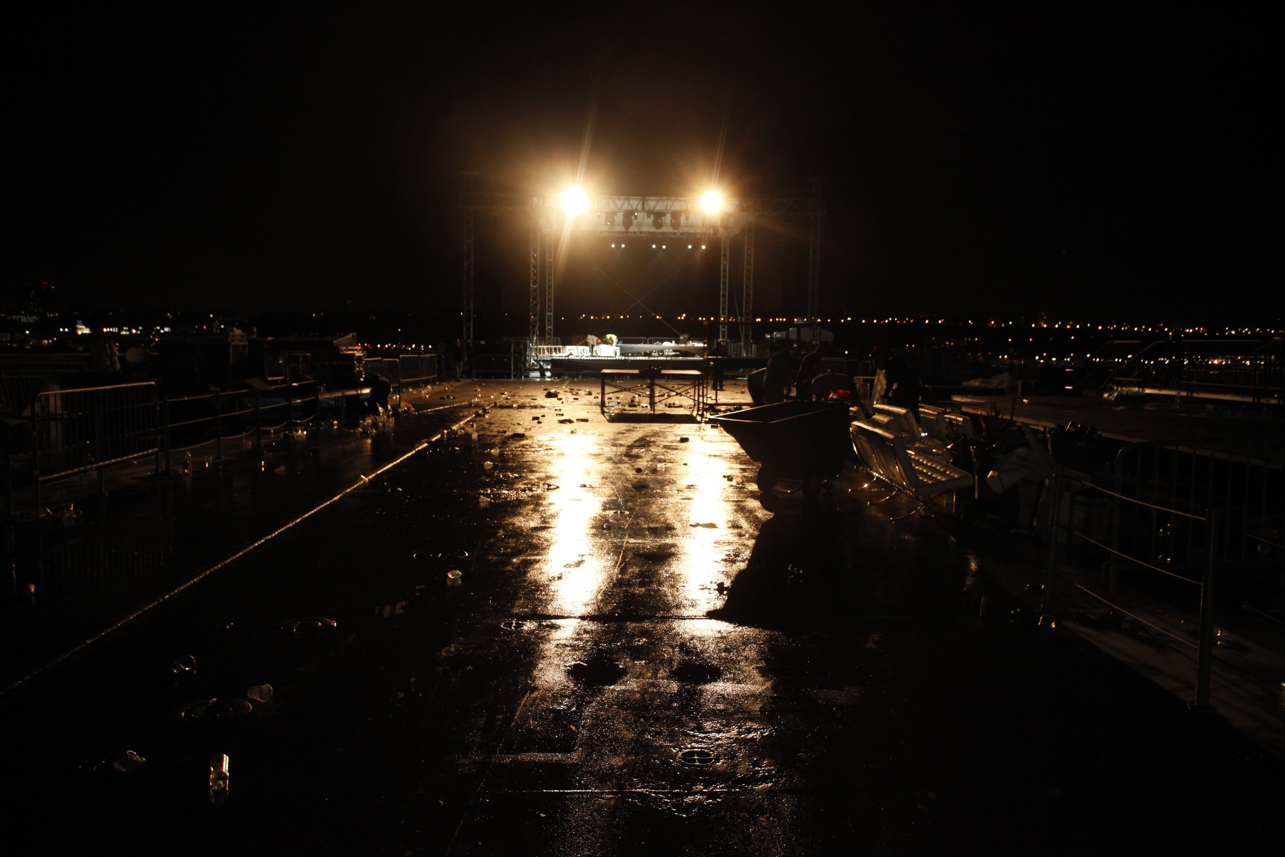 Party On The Intrepid - Finished 1; Wet Reflections.JPG