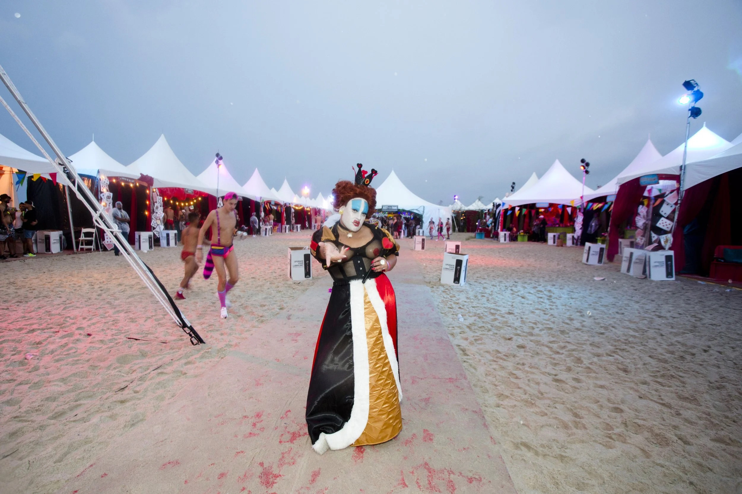 Fire Island Pines - Pines Party - July 23rd 2021 238; Drag Queen Rain Photo by Vito Fun.jpg