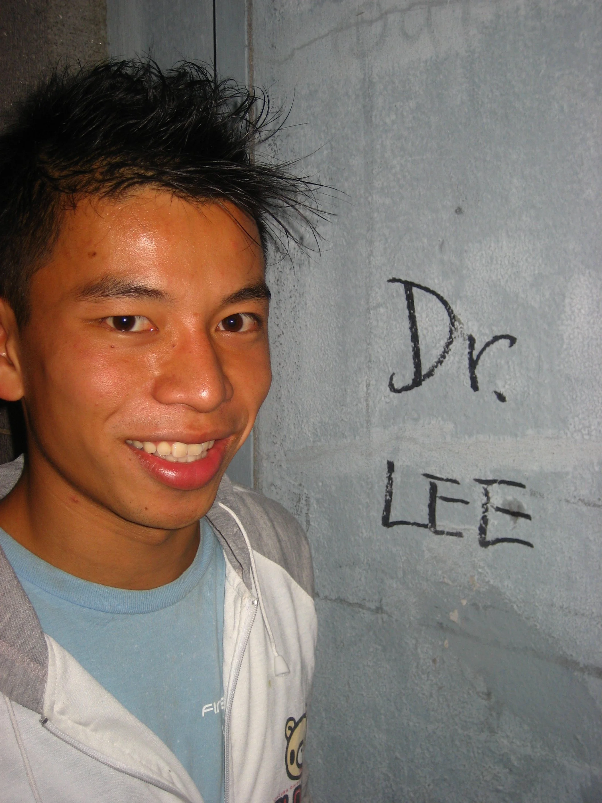 Clem Dr Lee Graffiti.JPG