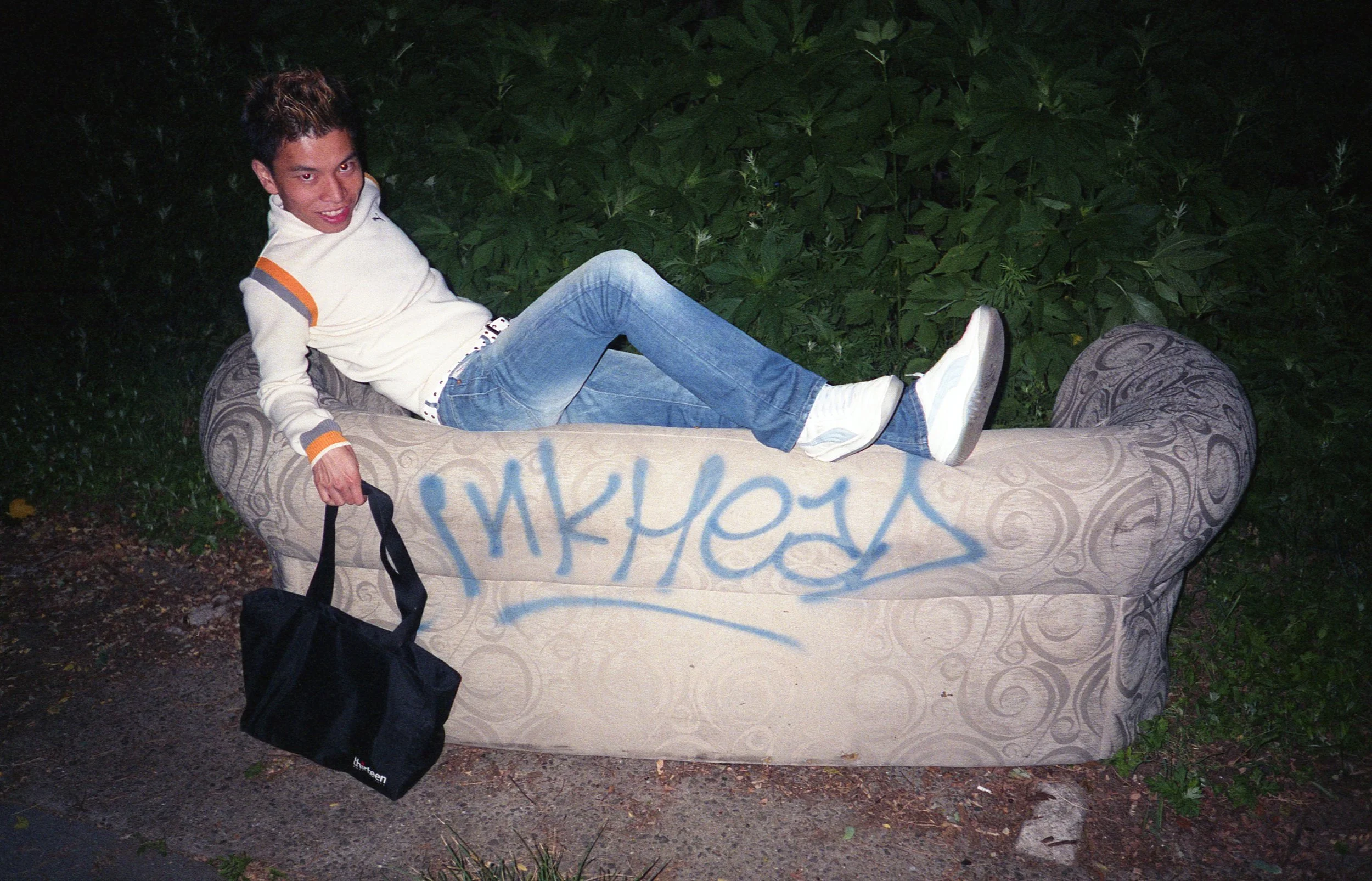 Coney Island With Clem; Inkhead Graffiti Couch Leica.jpg