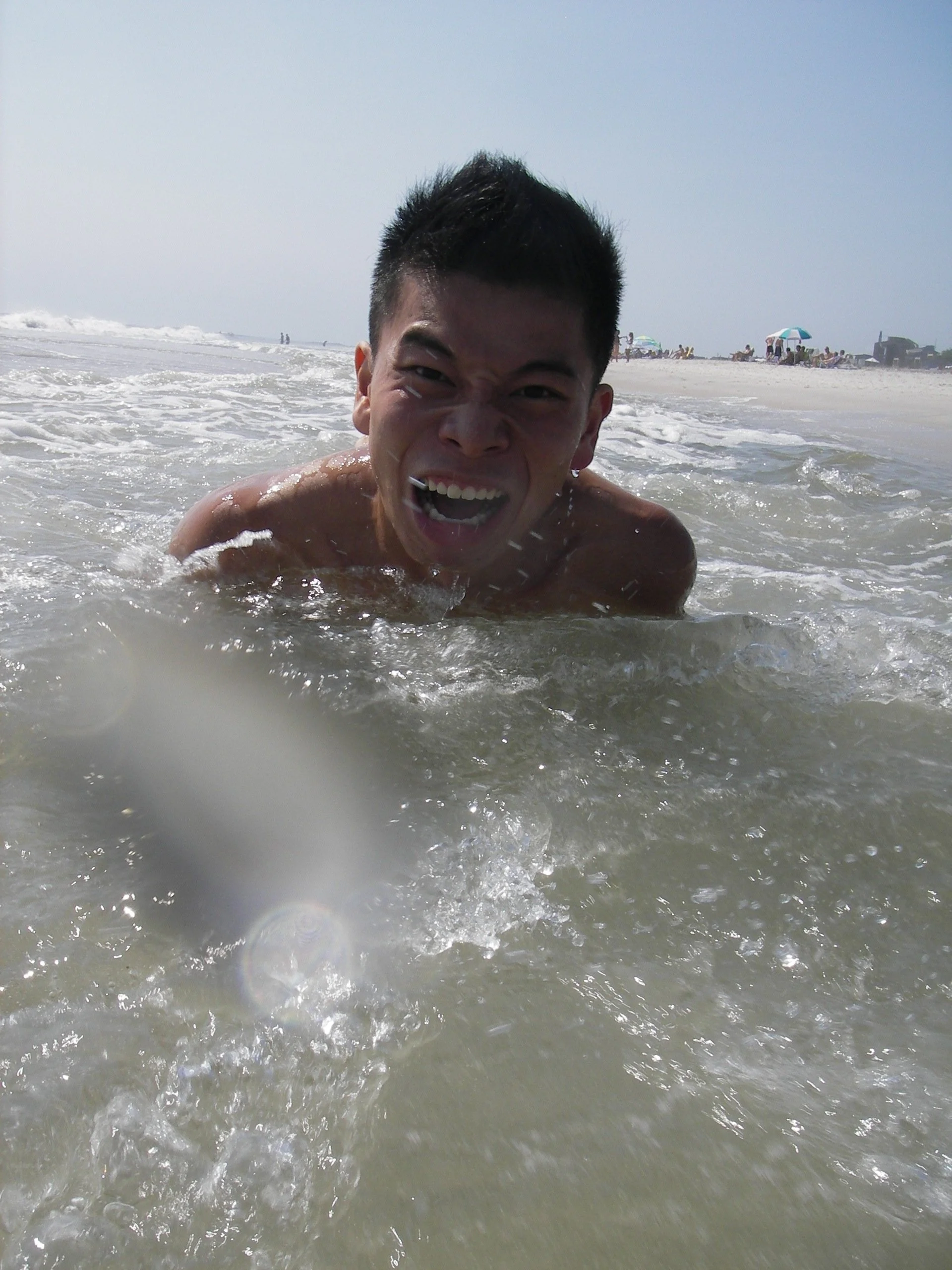 Fire Island Pines September 16th -17th, 2006; Clem Water Scary.JPG