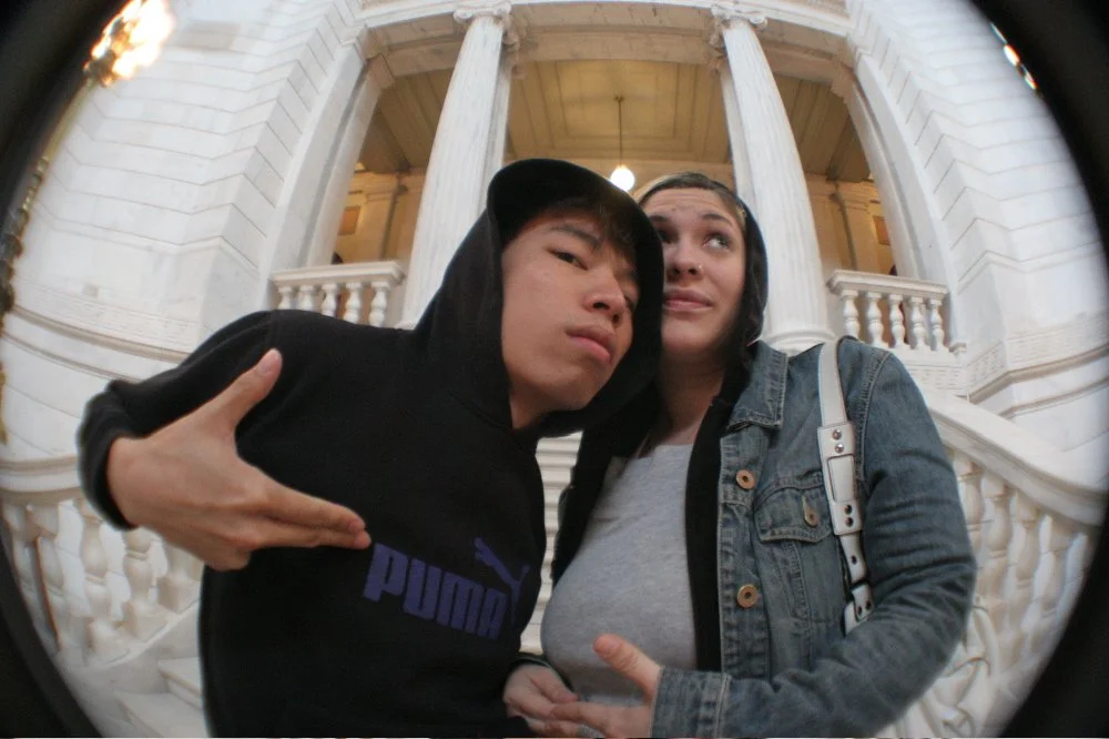Rhode Island May 2005; Casey Clem Fisheye.jpg