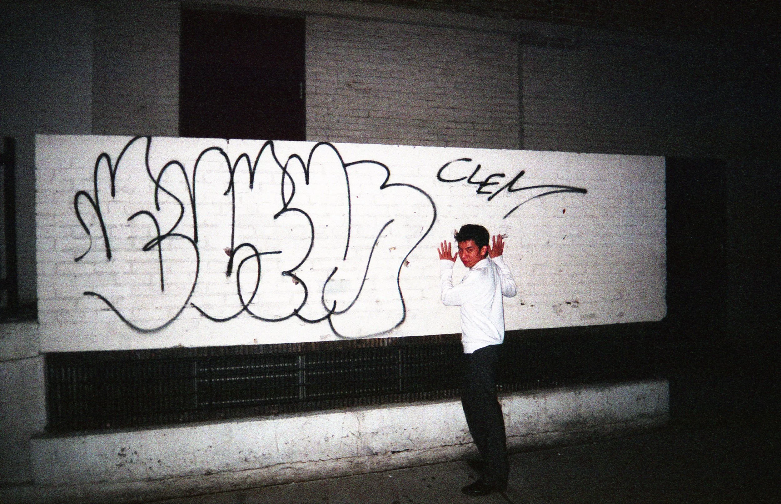 Verrazzano-Narrows Bridge; Clem Graffiti Park Slope.jpg