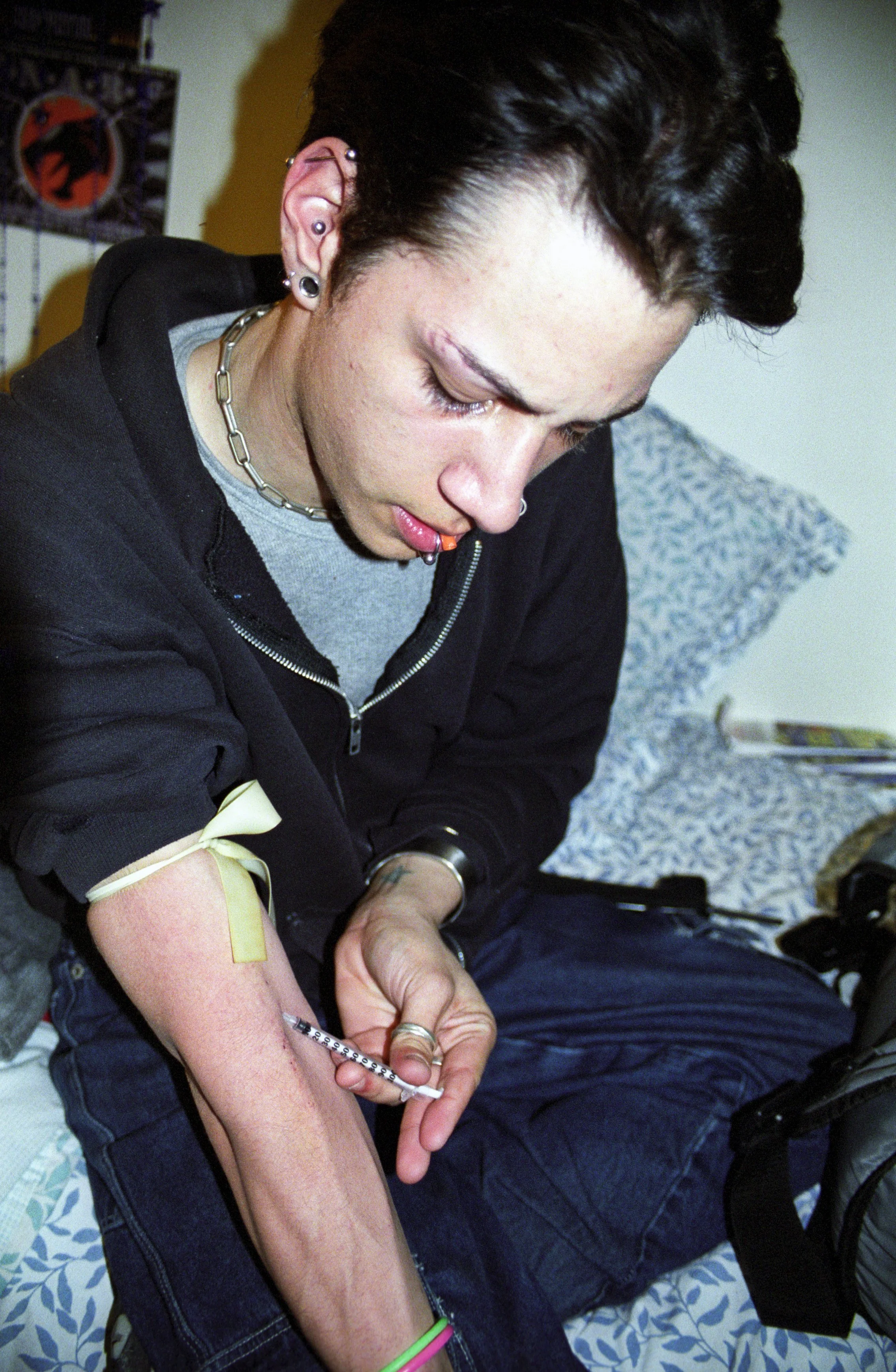 Jai Jai Shooting Up Drugs Needle 4 Photo by Vito Fun.jpg