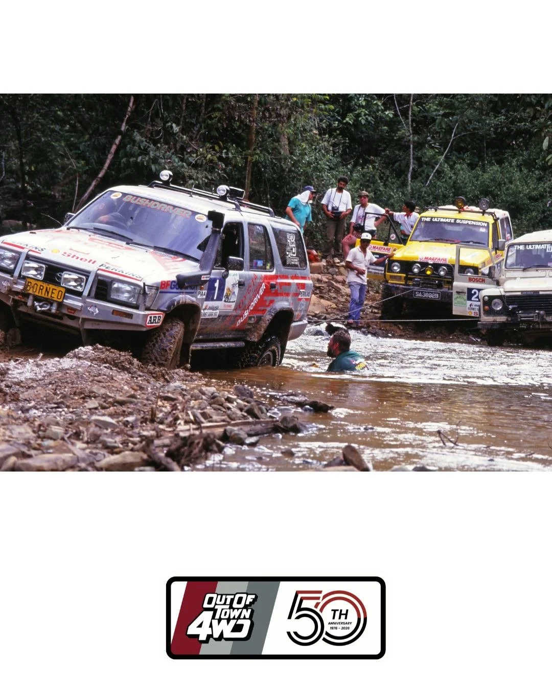 🇦🇺 Before recovery boards and social media&hellip; there was the Borneo Safari.

Part 2 takes us deeper into the 1991 expedition, with Team Australia tackling remote river crossings, dense jungle terrain and the brutal conditions that made the Born