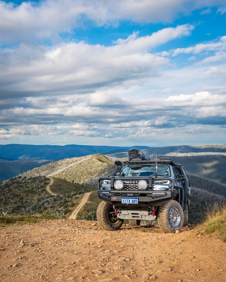 ❄️ Imagine this view right now...

The Victorian High Country is likely dusted in snow, the tracks are quieter, the air is colder and the adventures are just as rewarding.

Whether you're chasing alpine views, remote campsites or winding mountain tra