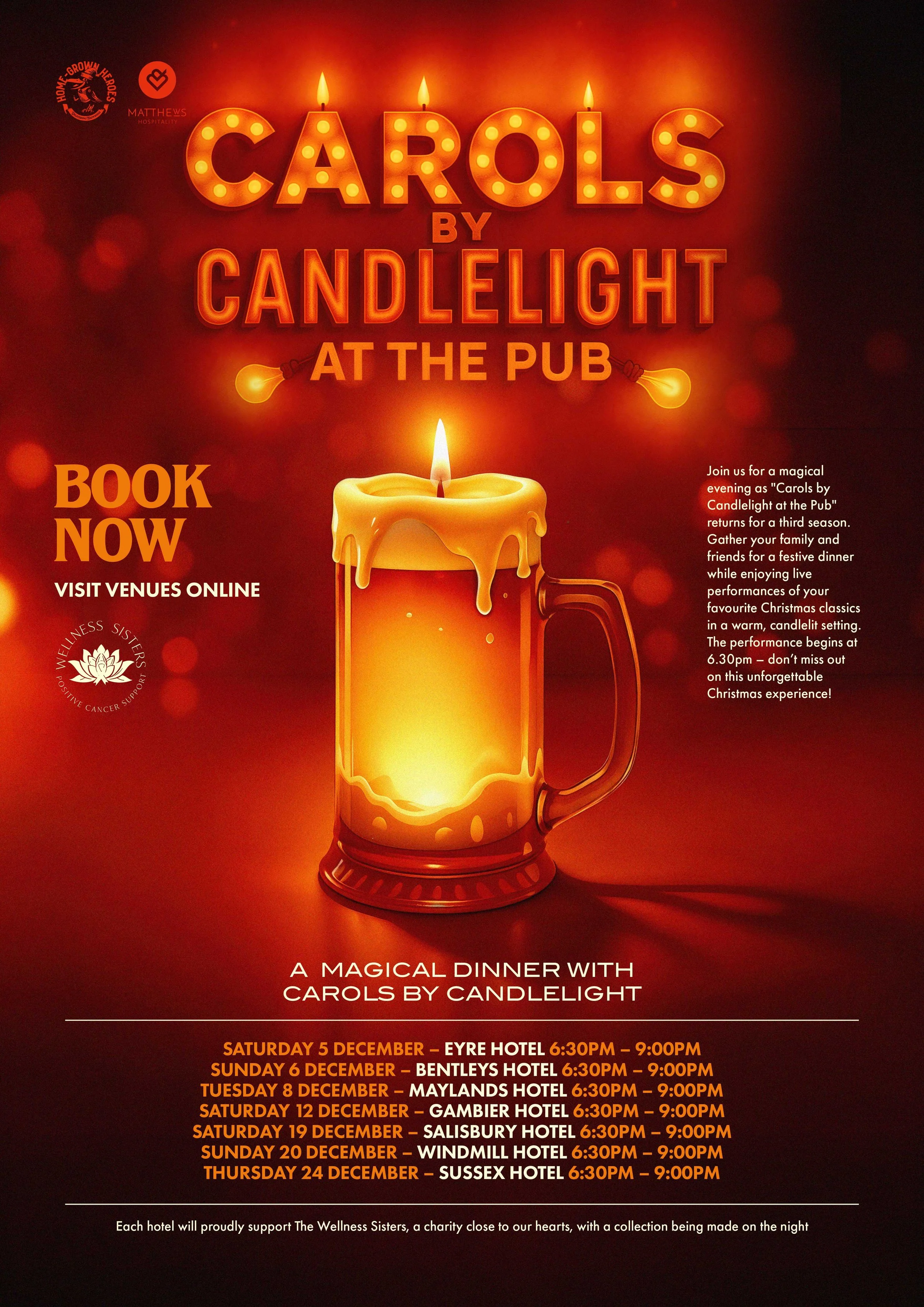 Carols in the Pub 2026 at Maylands Hotel Adelaide