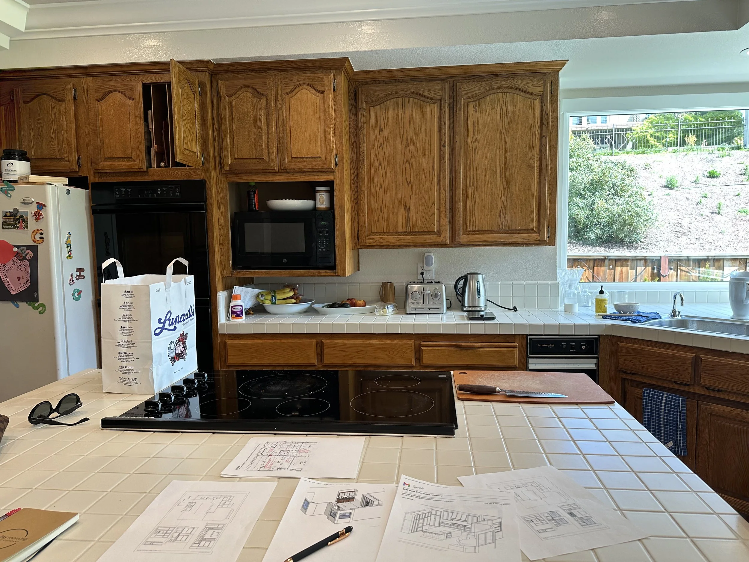 Dated Blackhawk Kitchen Extensive Remodel - Before