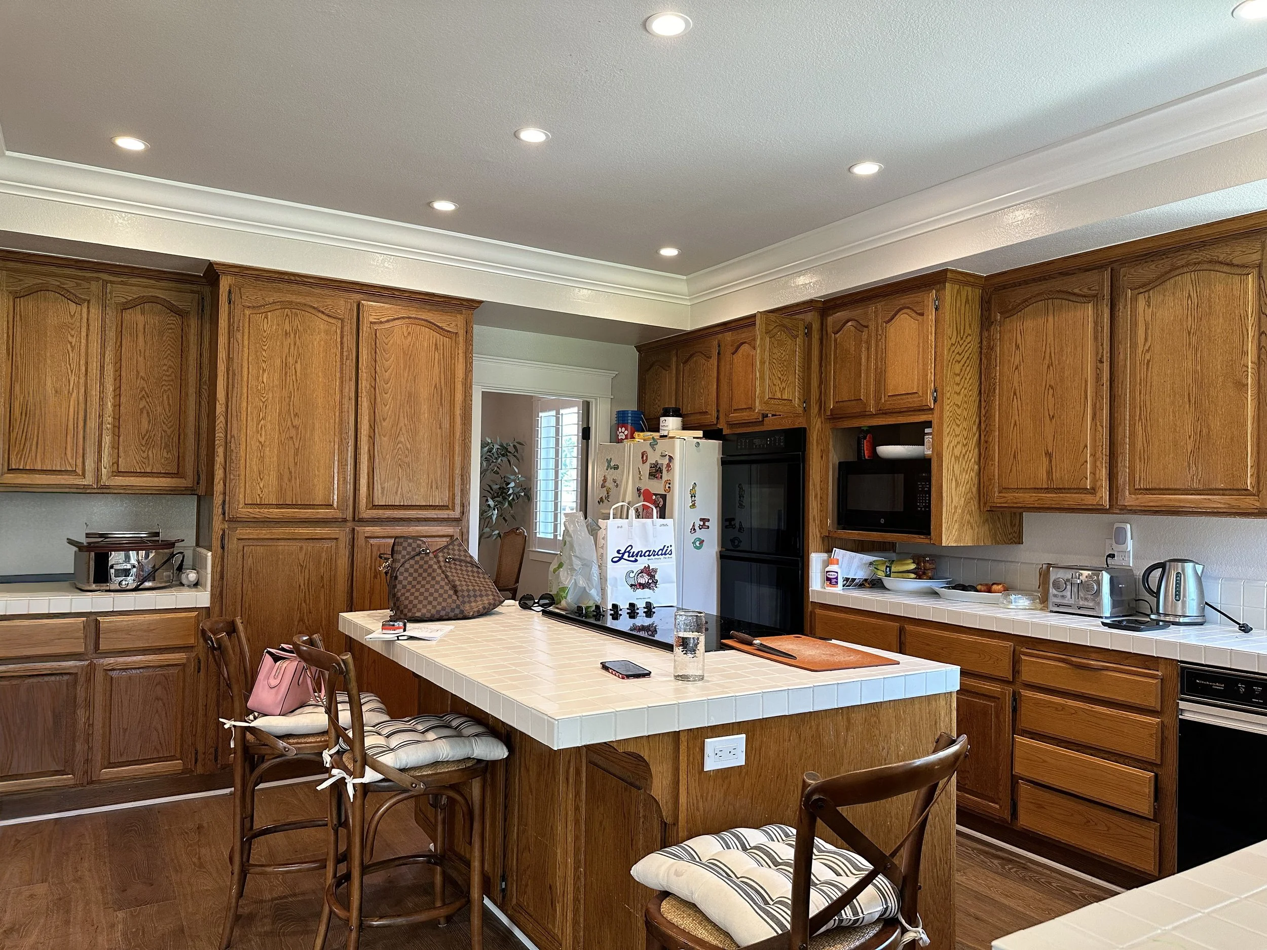 Dated Blackhawk Kitchen Extensive Remodel - Before