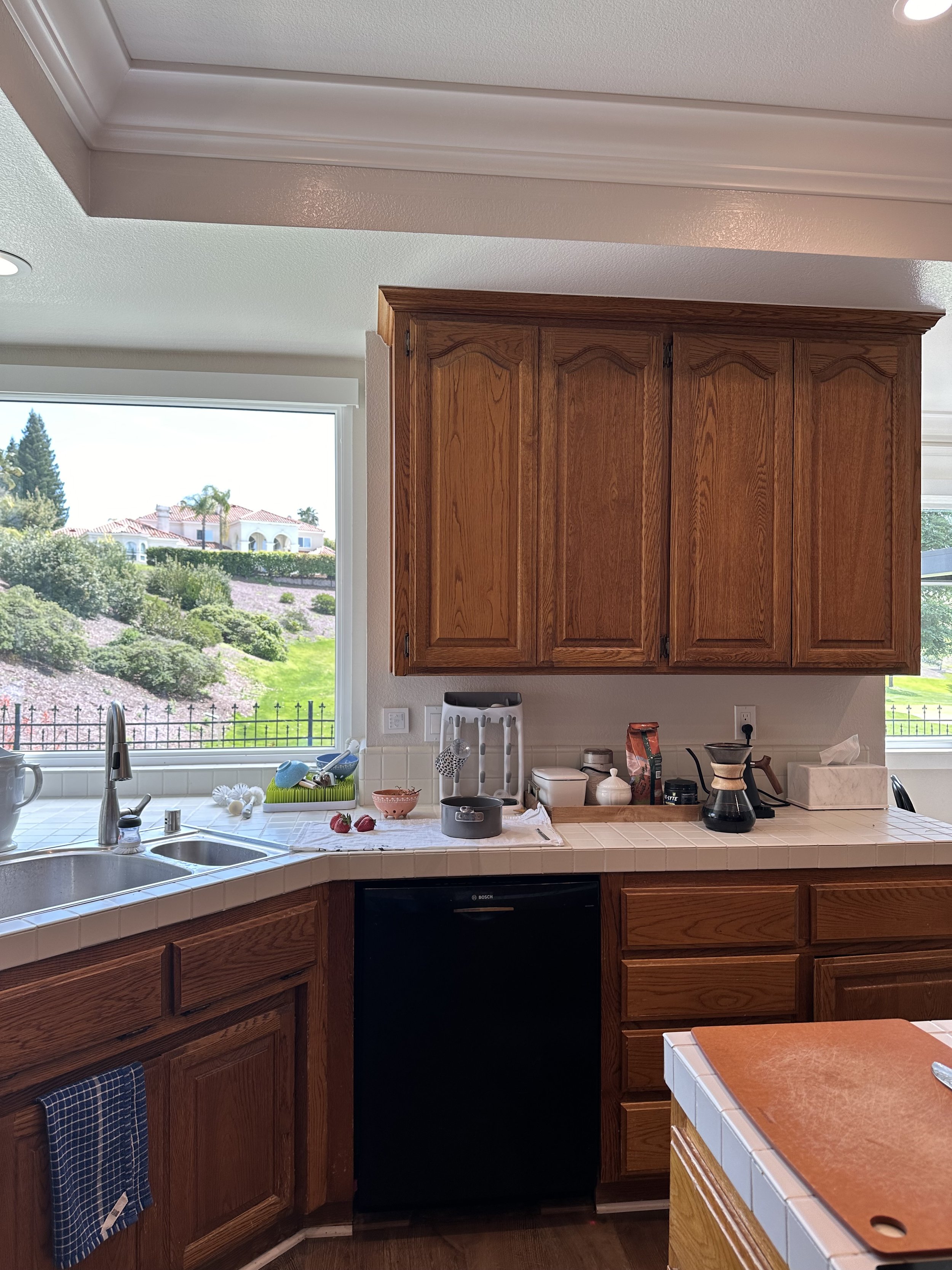 Dated Blackhawk Kitchen Extensive Remodel - Before
