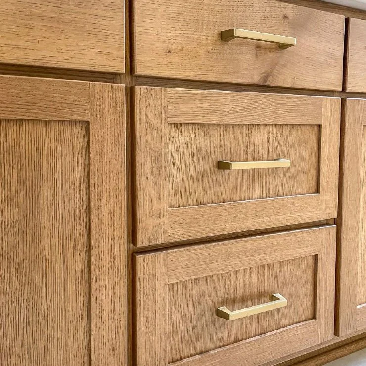 Monday Morning Cabinet Company - Close-up Example of Framed Cabinetry - do not recommend over frameless.