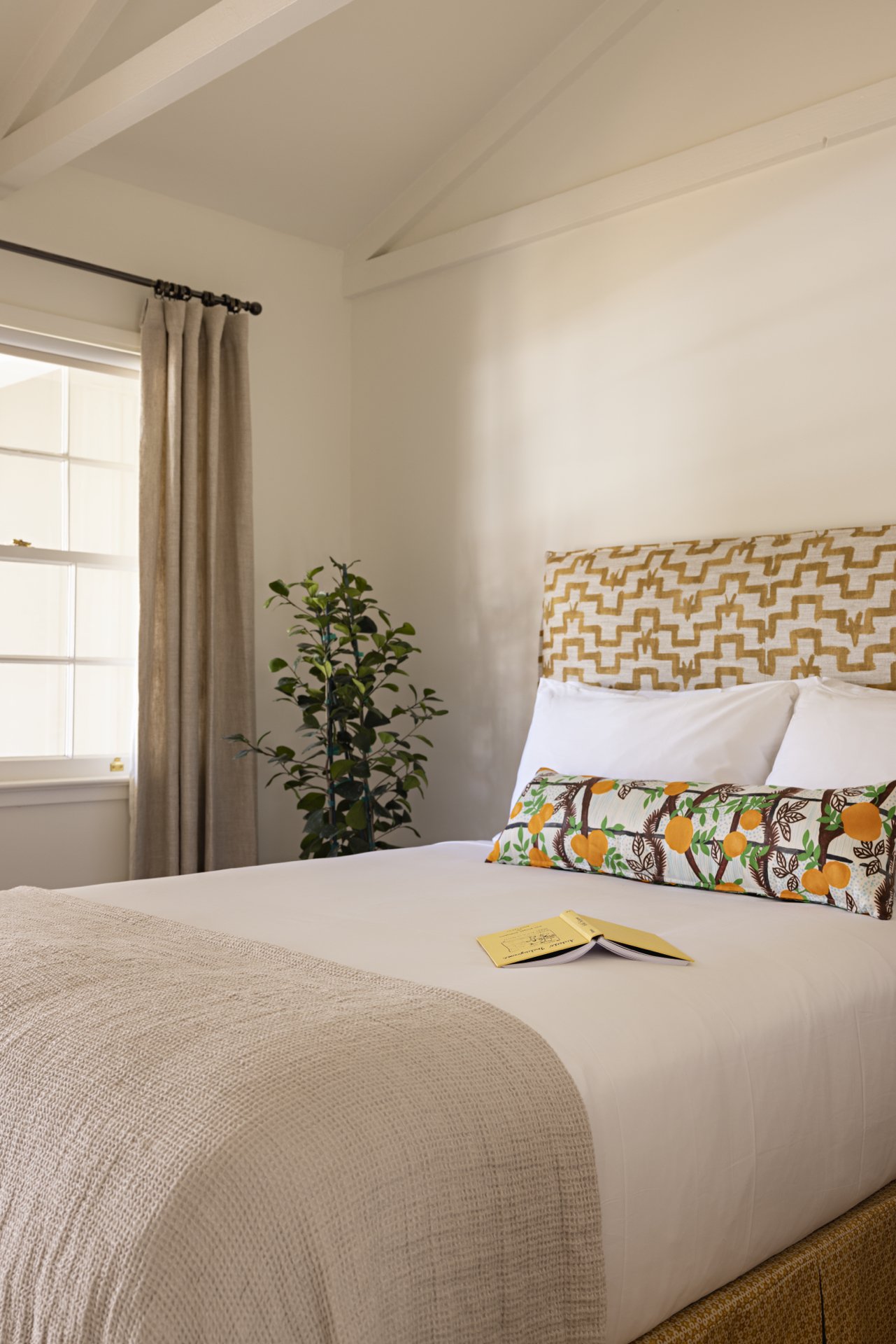 Classic Guest Room Two Double Beds | Downtown Paso Robles Hotel | Farmhouse Motel