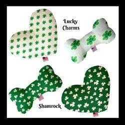 Lucky Charms Clover Dog Toy