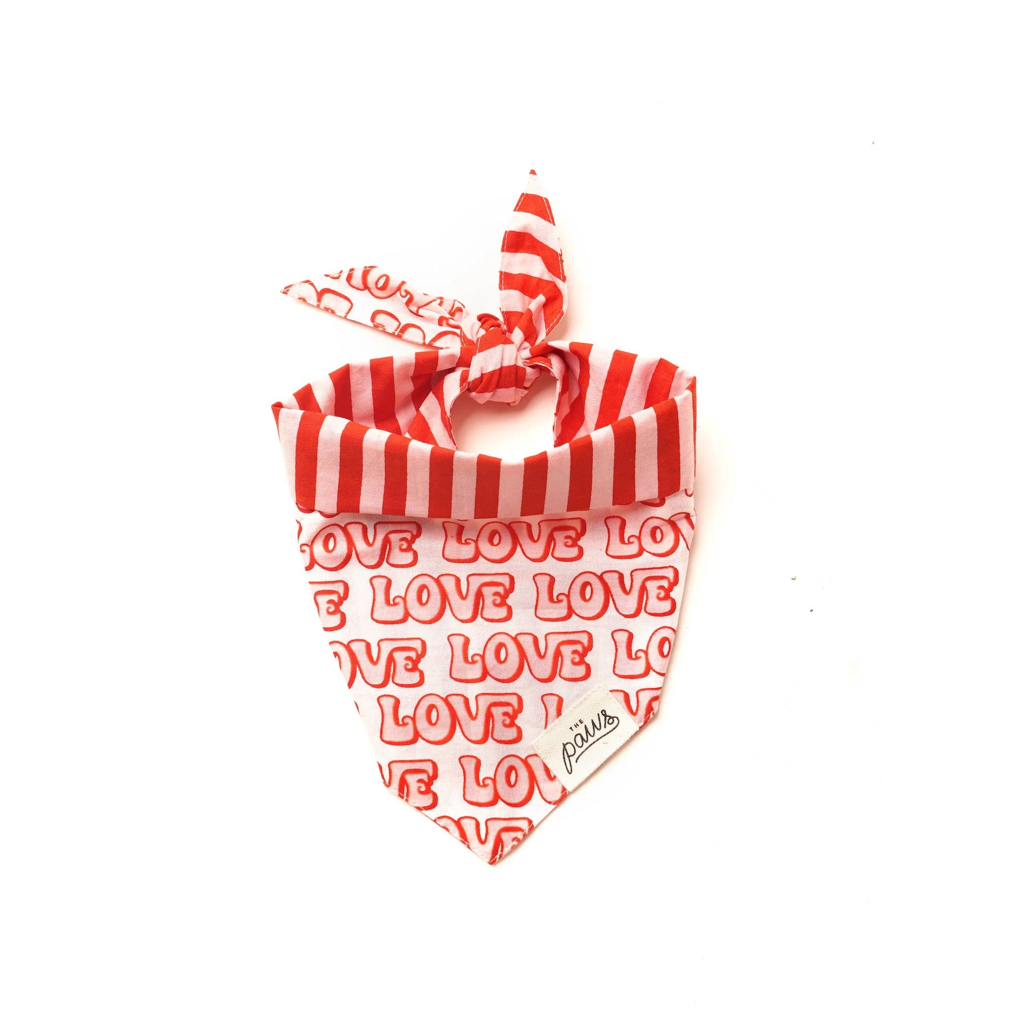 The Paws Love Bandana