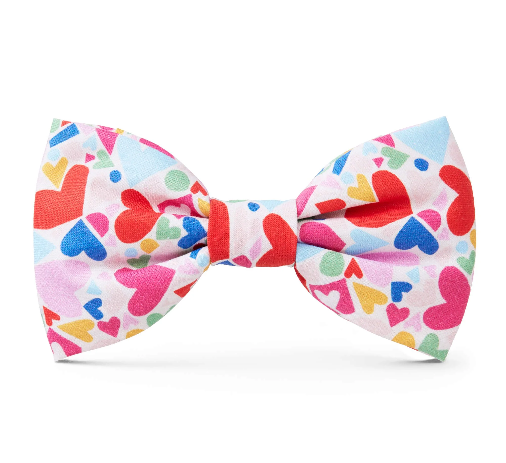Foggy Dog Hearts Bow Tie