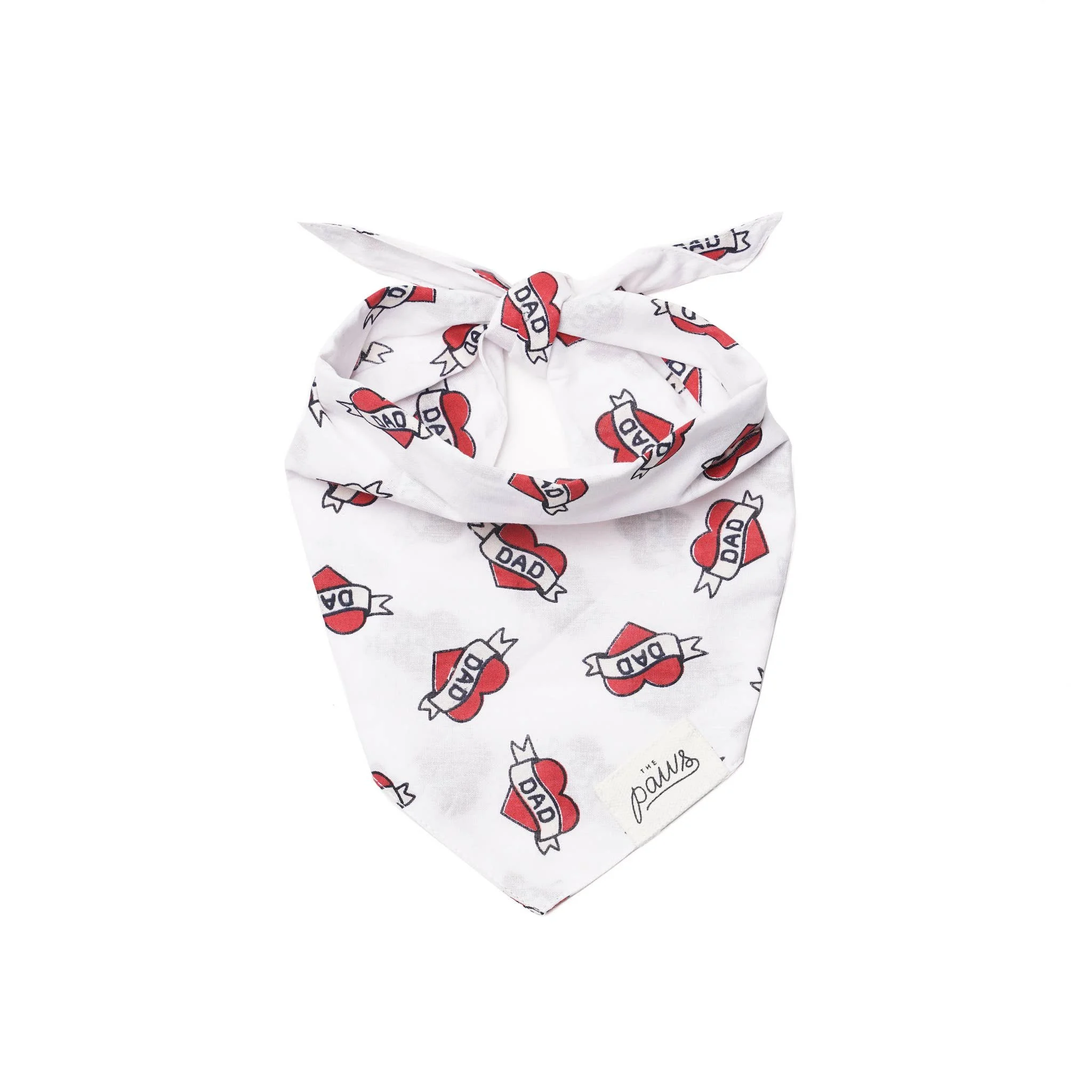The Paws Dad Love Bandana