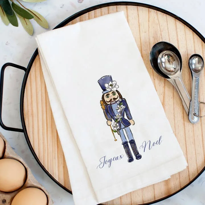 Cajun Nutcracker Tea Towel