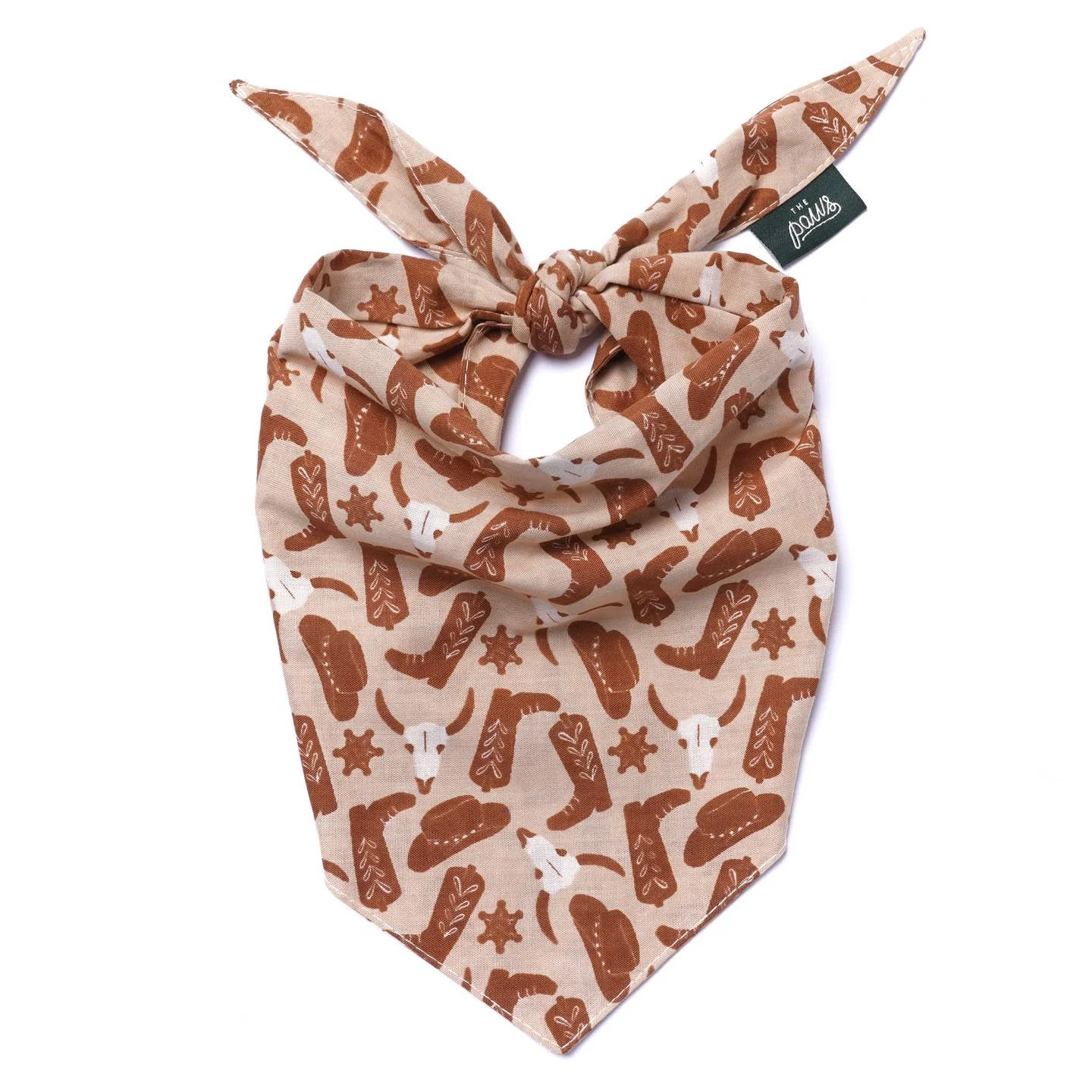 The Paws Bronco Bandana