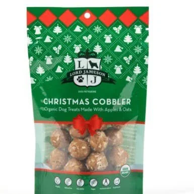 Lord Jameson Christmas Cobbler Organic Soft & Chewy Dog Treats