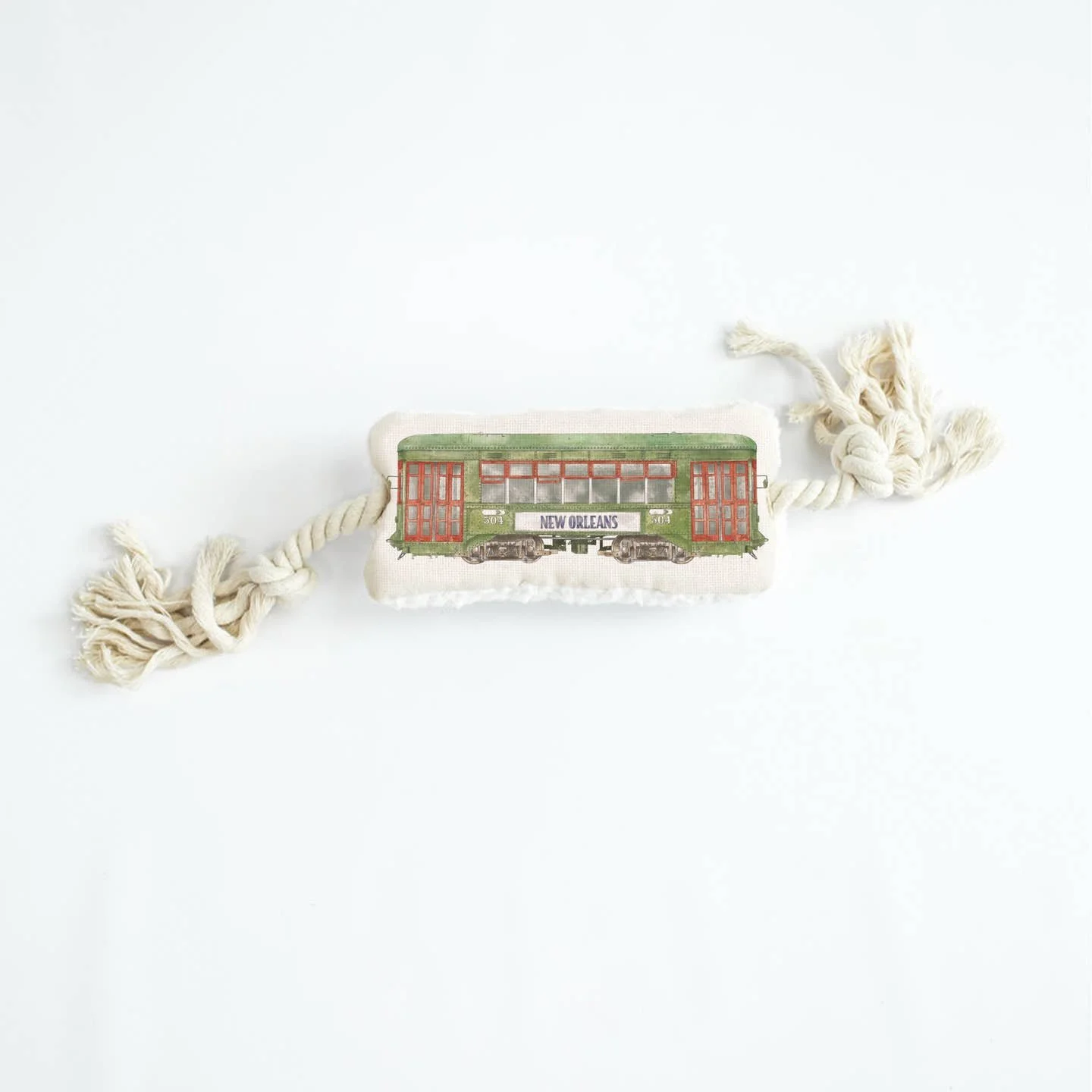 NOLA Tawk Streetcar Dog Toy