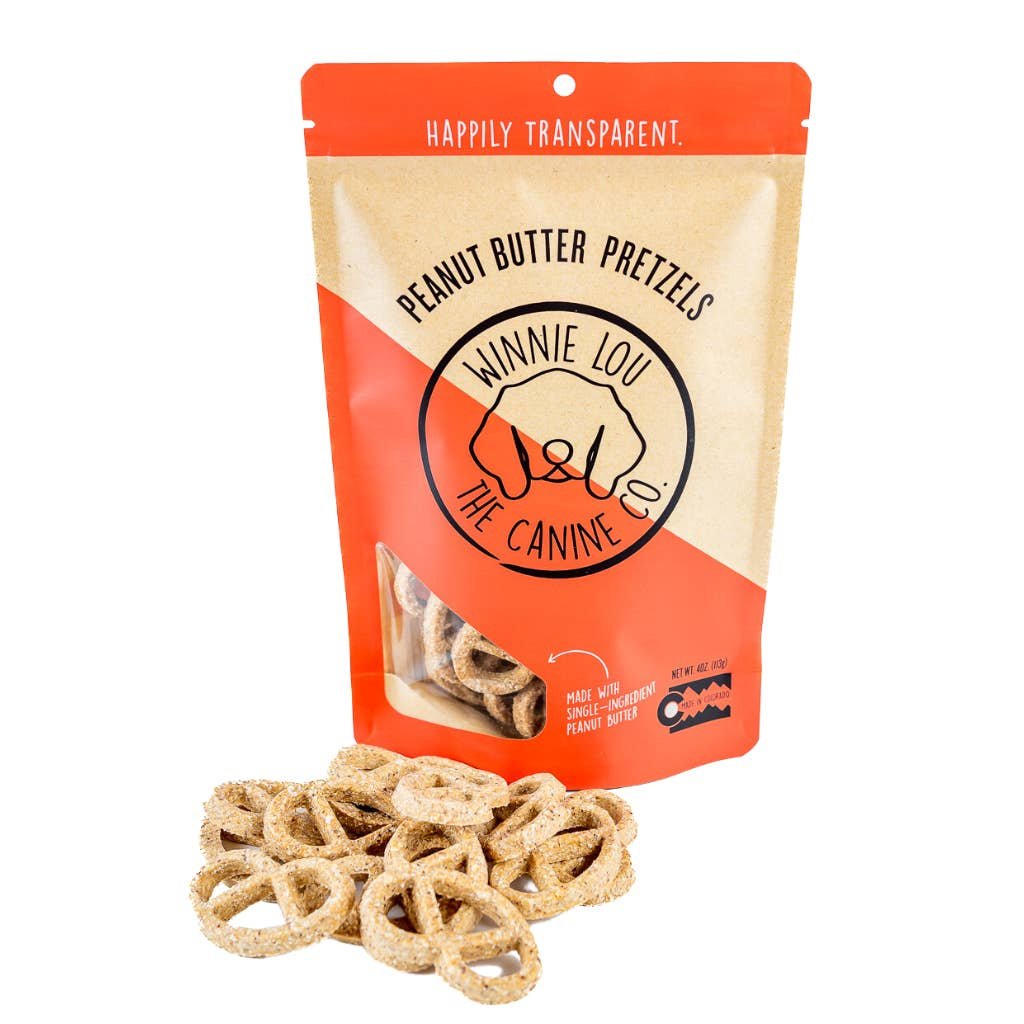 Winnie Lou Peanut Butter Pretzels