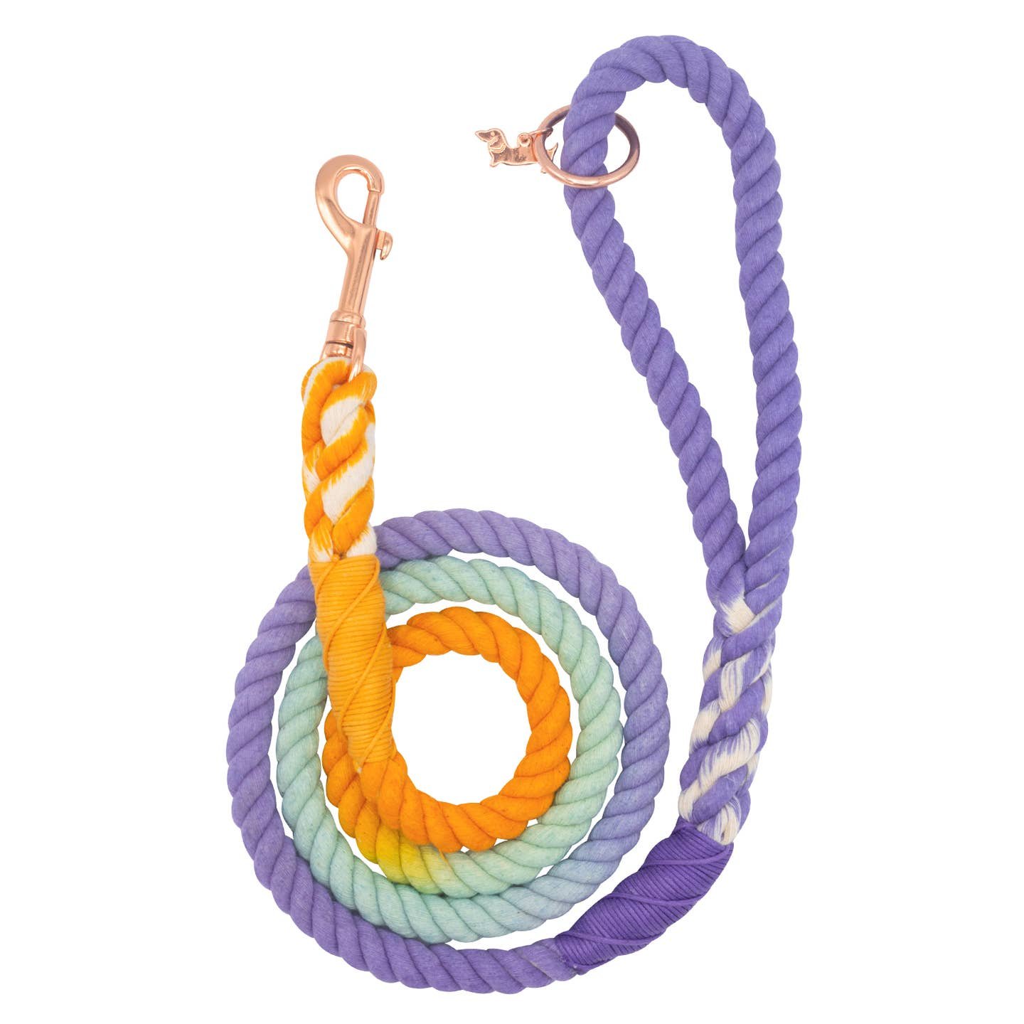 Sassy Woof Dog Rope Leash Sunset