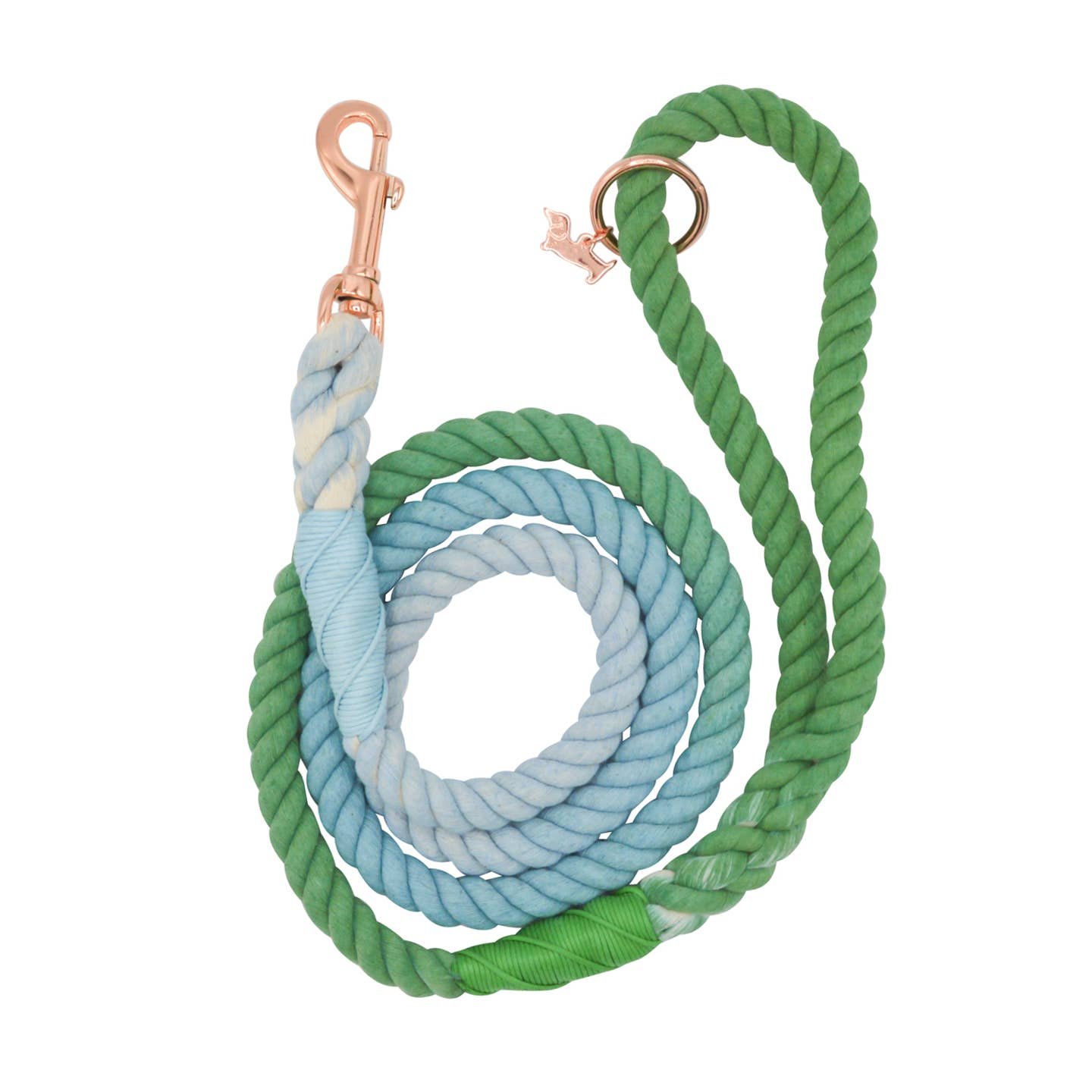 Sassy Woof Dog Rope Leash Minty
