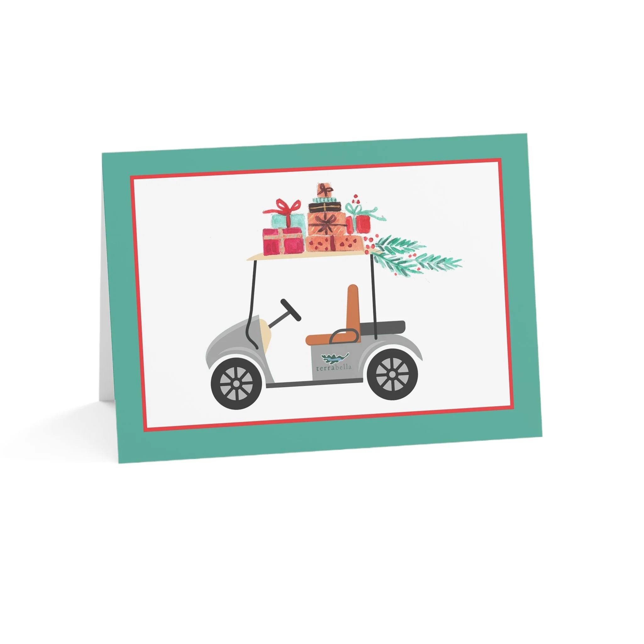 TerraBella Golf Cart Holiday Cards