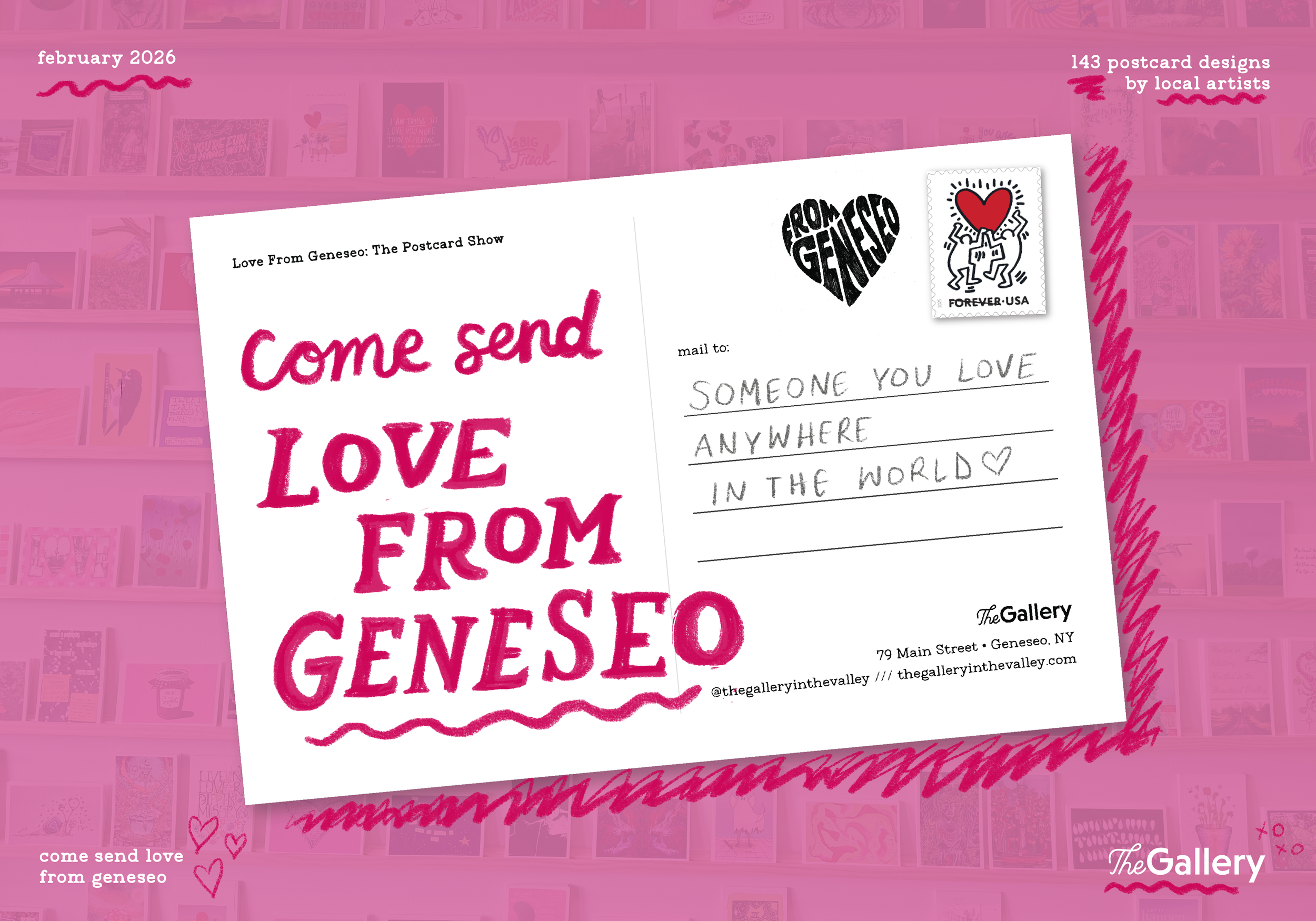 Love From Geneseo: The Postcard Show 2026
