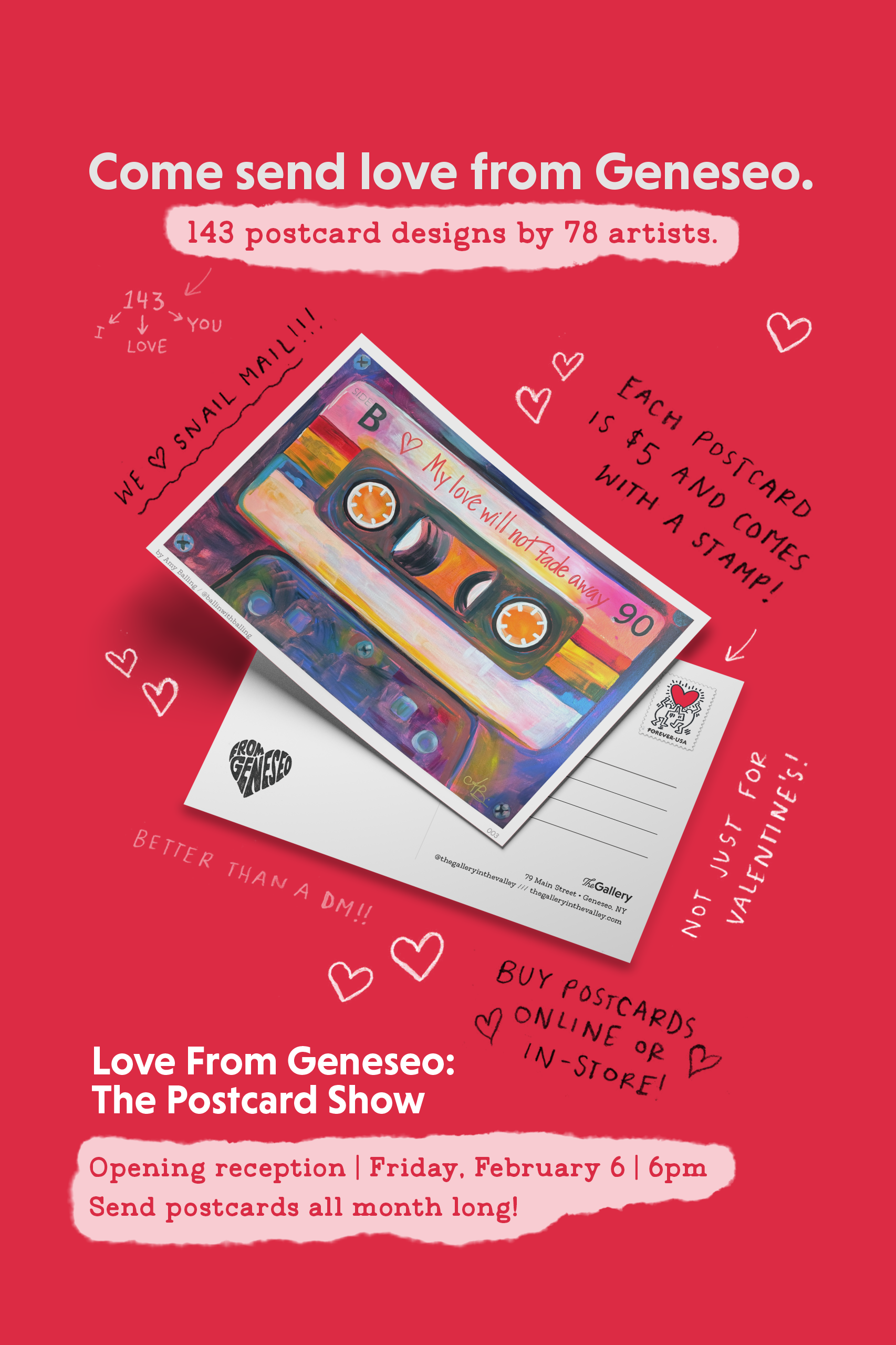 Love From Geneseo: The Postcard Show 2026