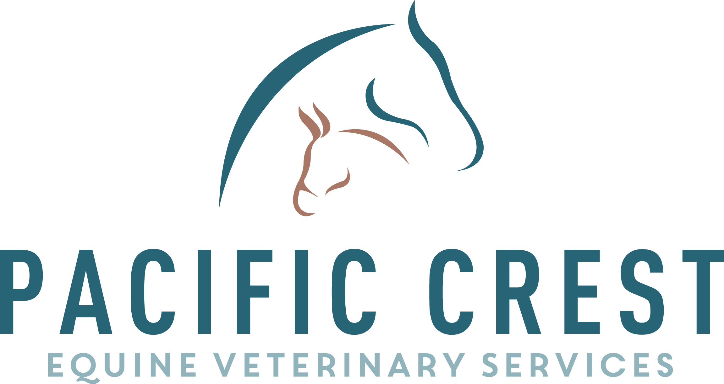 Pacific Crest Equine Veterinary Services PC Vet Full Logo Color 