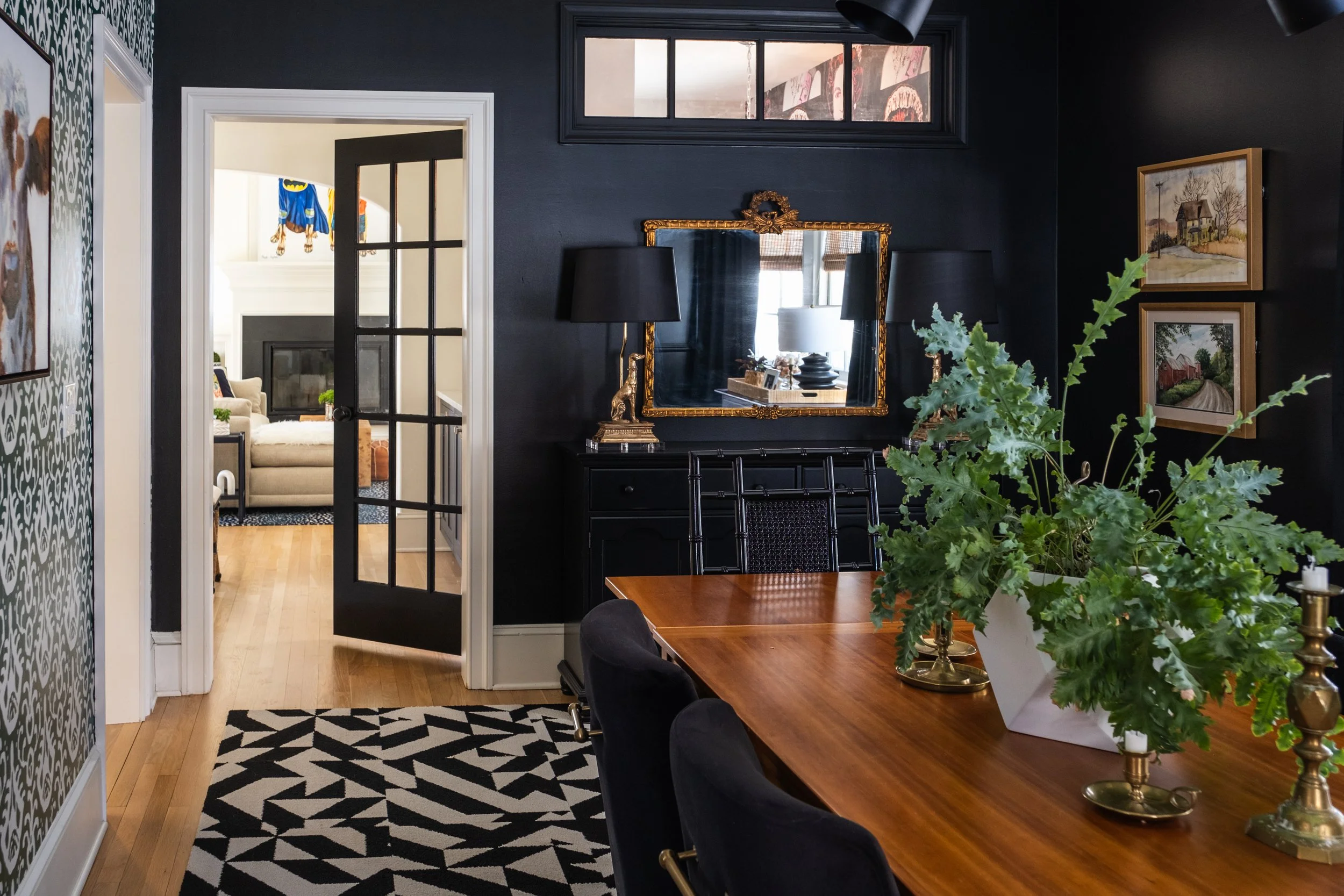 The Secret to a Cohesive Home? Follow the Red Thread.