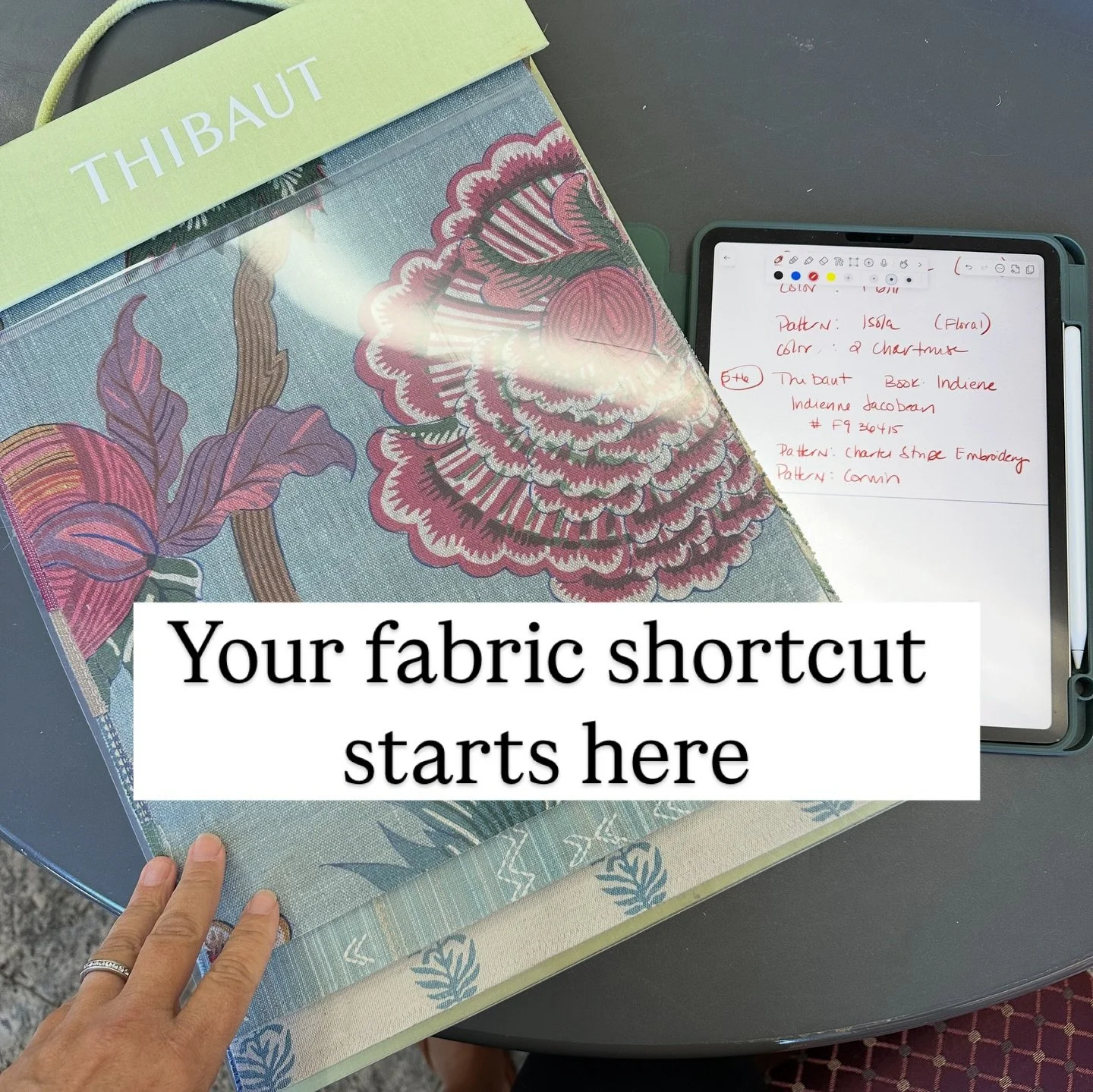 Flummoxed by all the fabrics? You&rsquo;re not alone. This week I did a recon sourcing sesh for a client, pulling together a few combos to get the convo started. Just narrowing the sea of options can make all the difference. 

From there, we&rsquo;ll