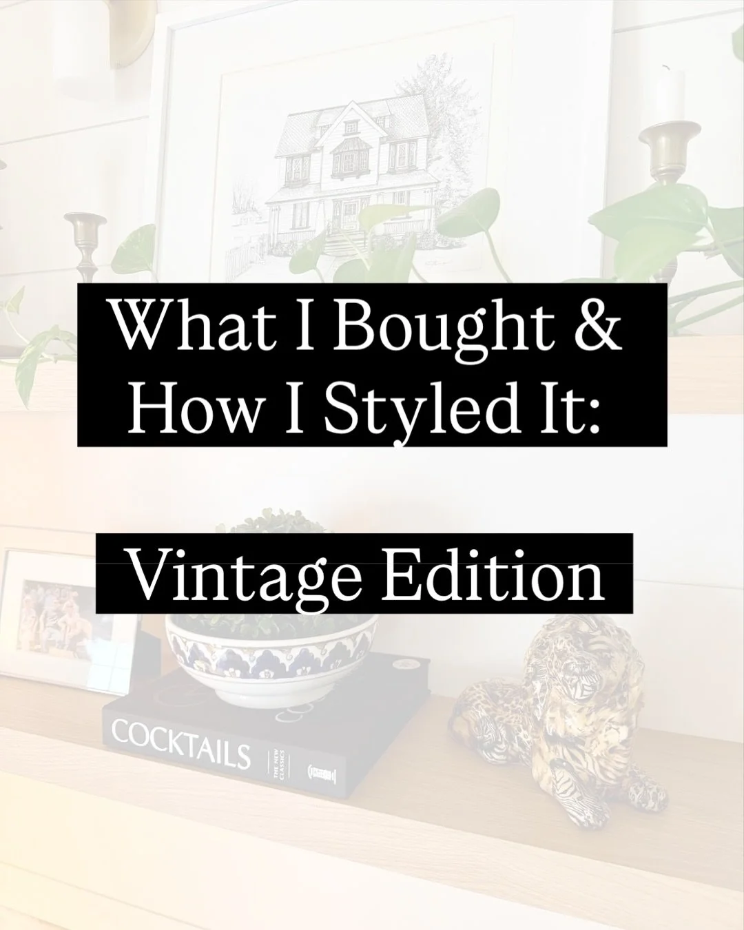 Still technically on a spending freeze&hellip;but a few vintage treasures managed to sneak past security. See what I bought &amp; how they got styled! 

Thanks to @foundinithaca and my new favorite @libertythrift for these treasures.